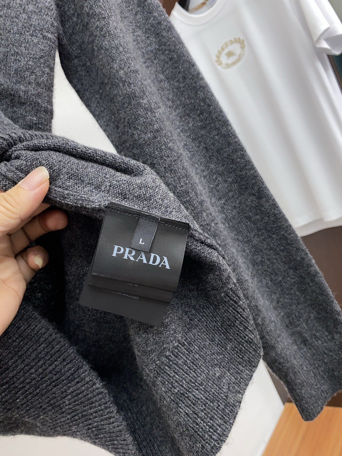 Prada Male Basic Clothing Wool M-l-xl