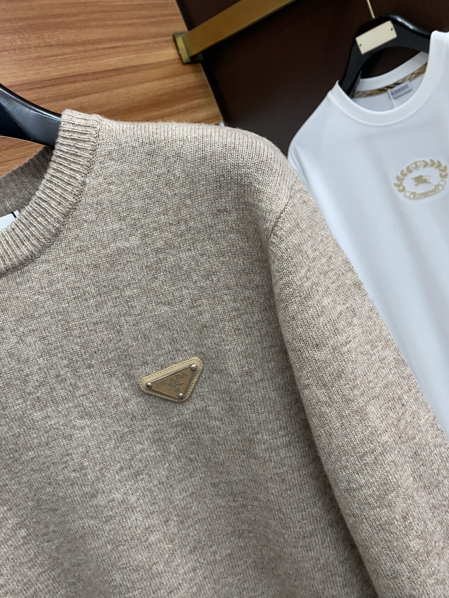 Prada Male Basic Clothing Wool M-l-xl