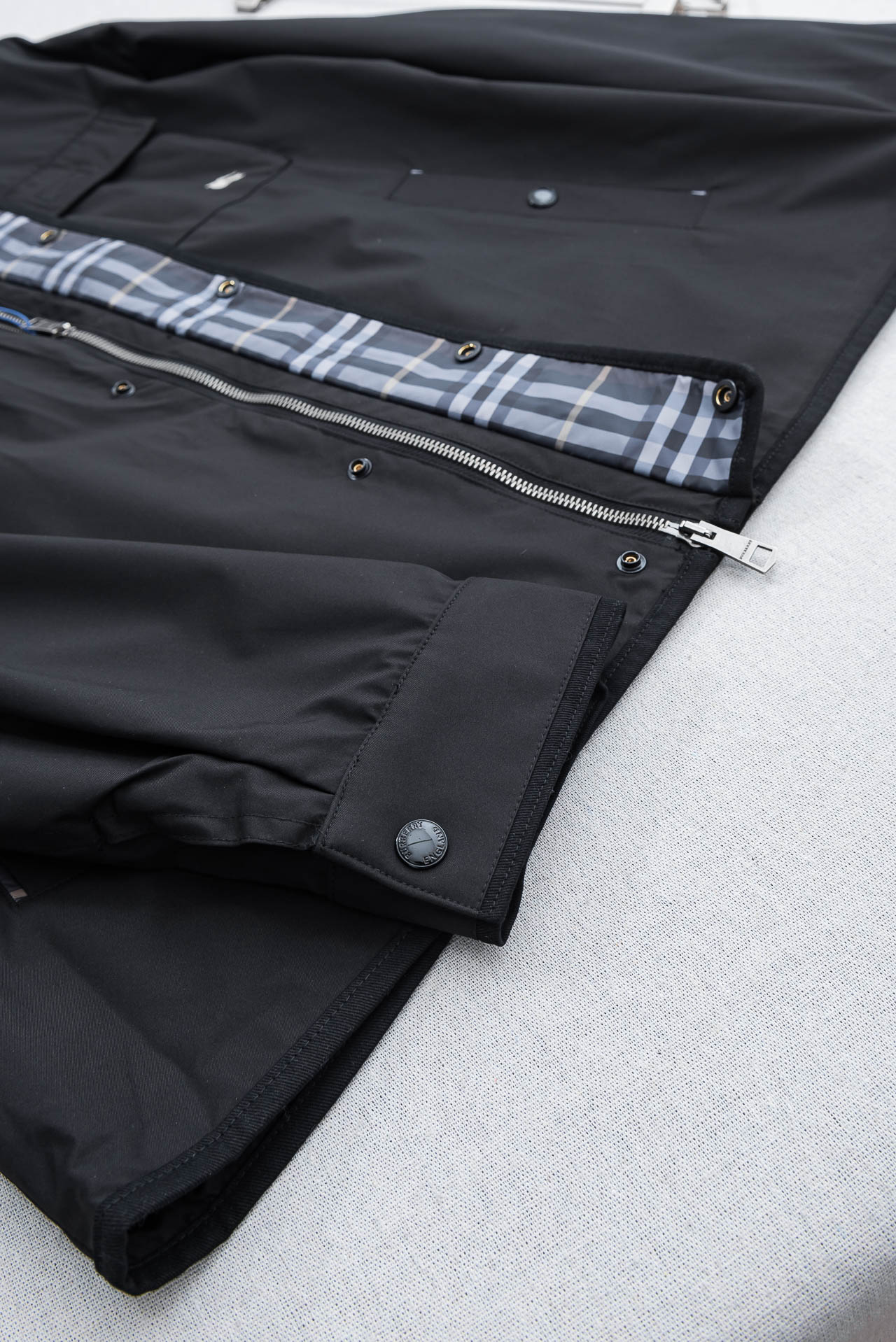 Burberry Male Jacket Cotton S-m-xxxl