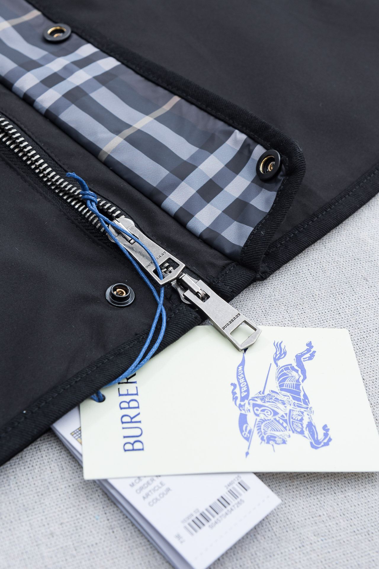 Burberry Male Jacket Cotton S-m-xxxl