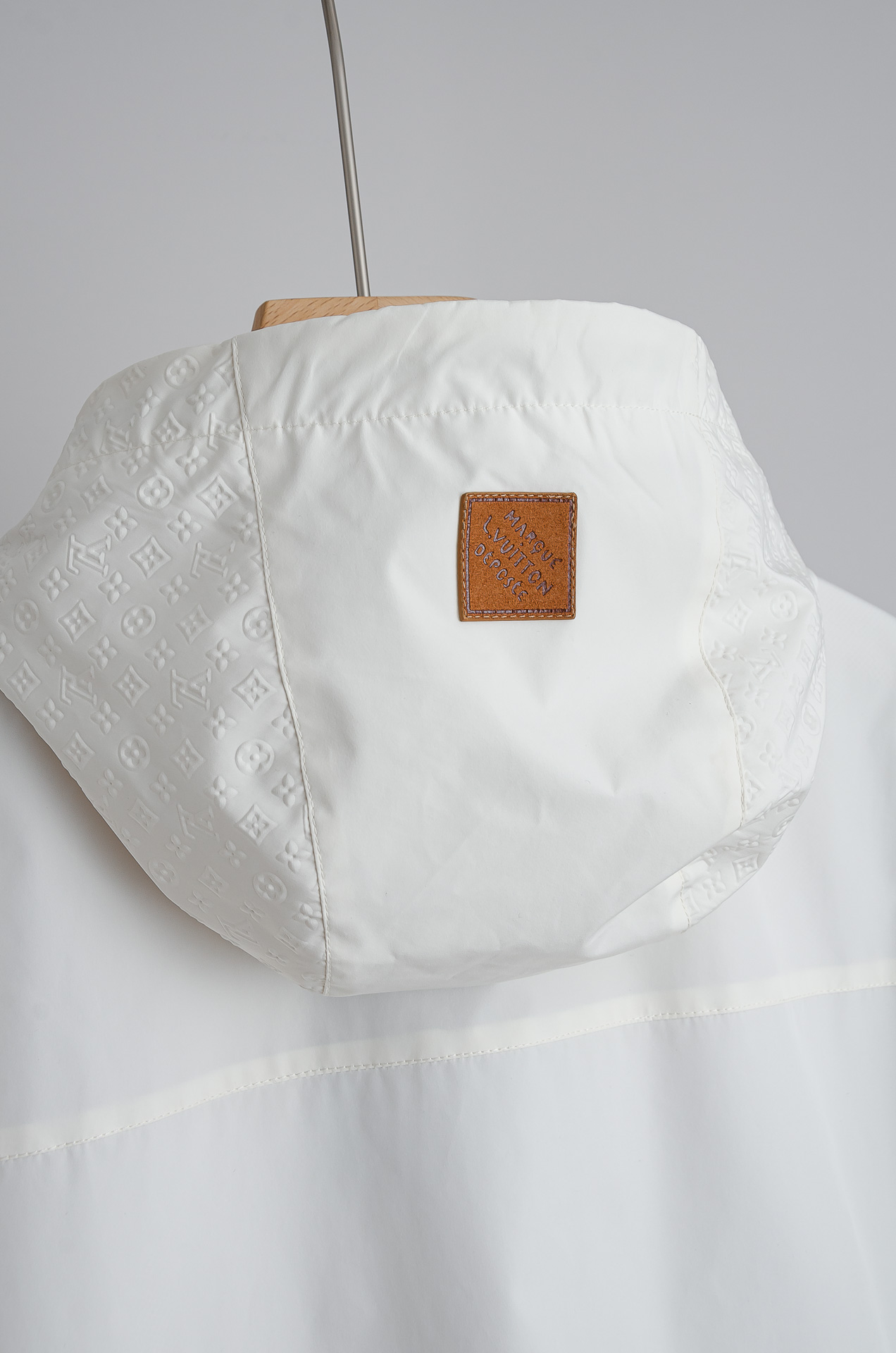 Louis Vuitton Male Jacket Polyester Black Hooded M-l-xl