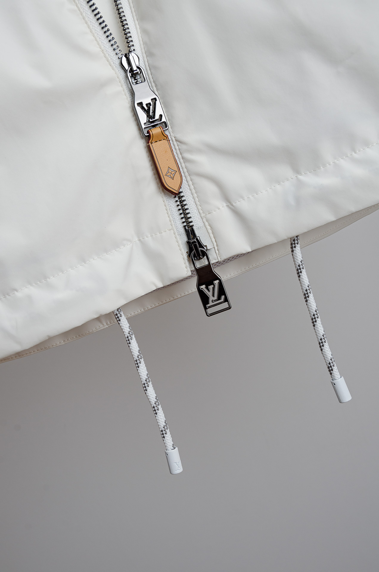 Louis Vuitton Male Jacket Polyester Black Hooded M-l-xl