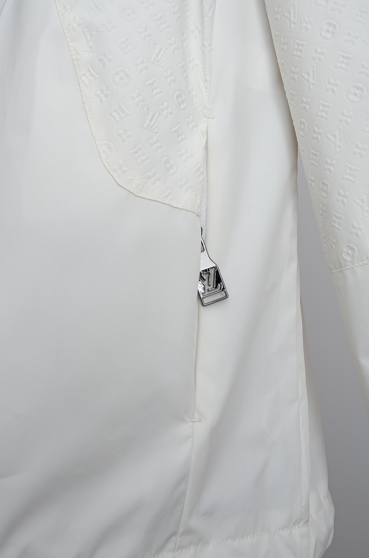 Louis Vuitton Male Jacket Polyester Black Hooded M-l-xl