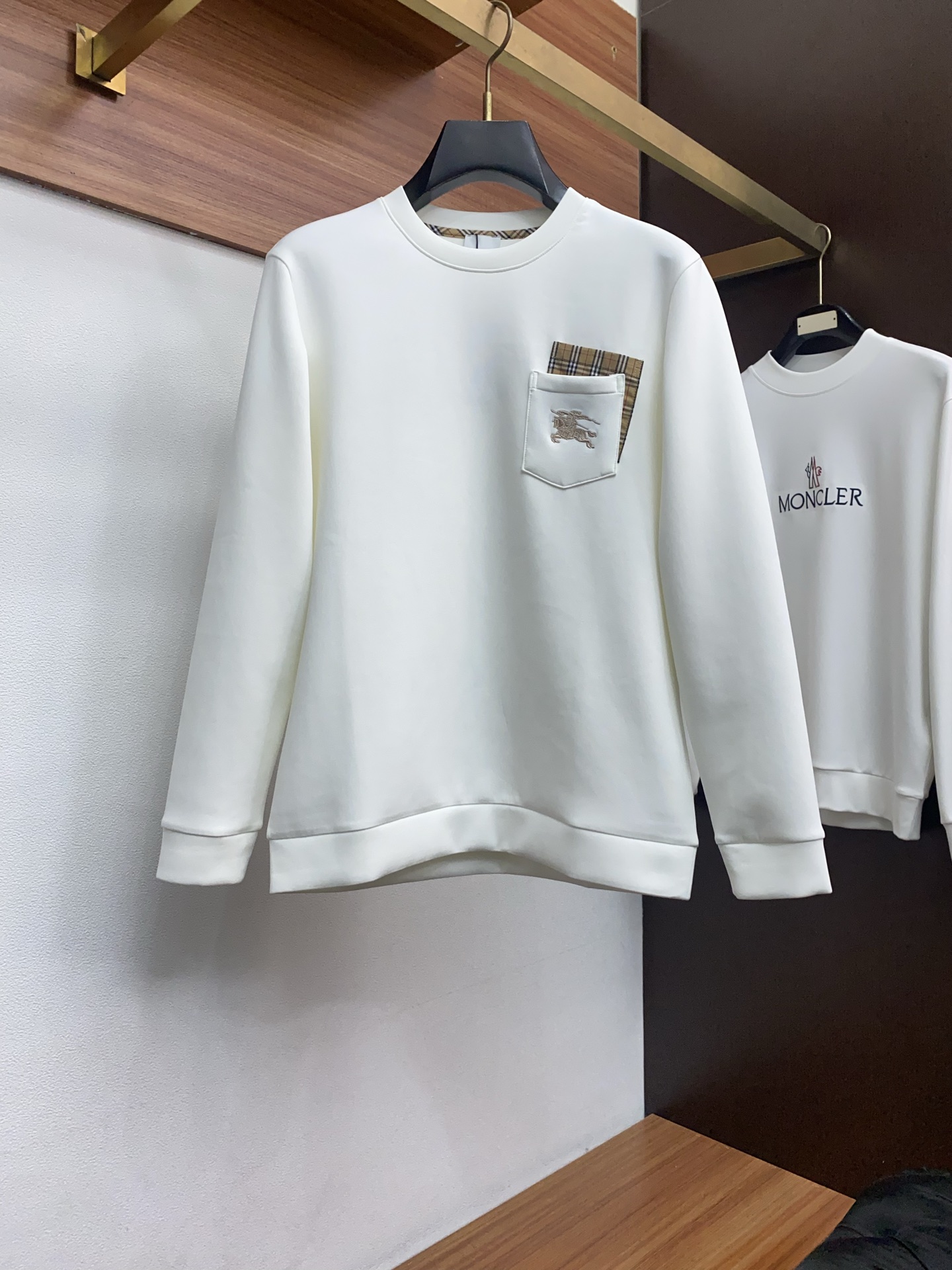 Burberry Male Hoodie Cotton M-xl