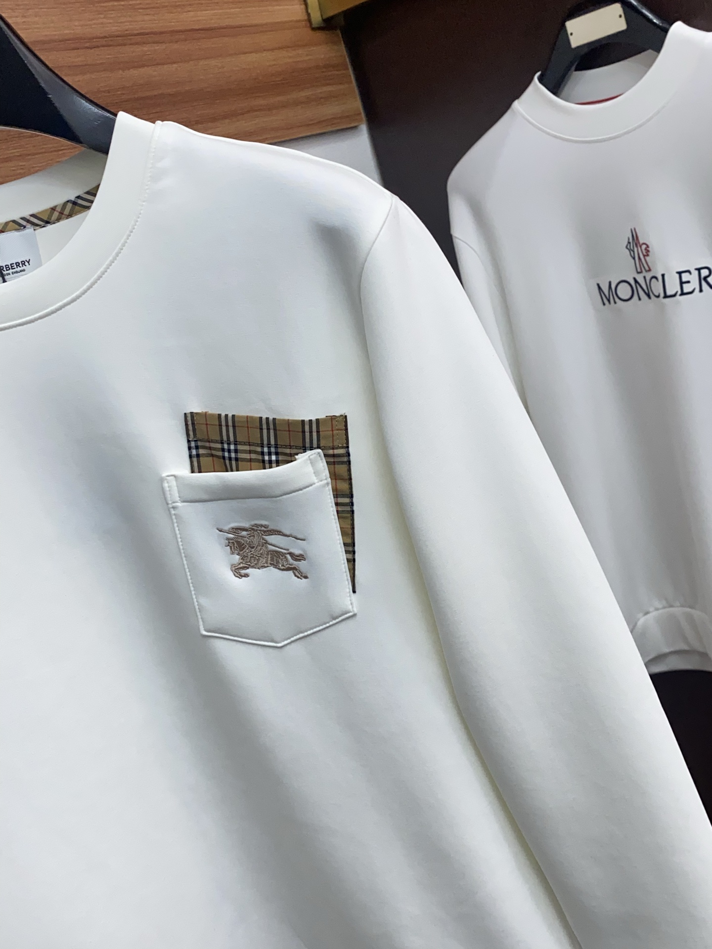 Burberry Male Hoodie Cotton M-xl