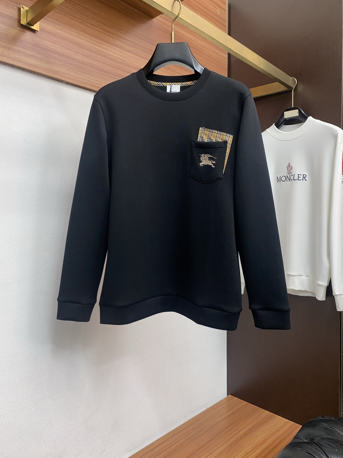 Burberry Male Hoodie Cotton M-xl