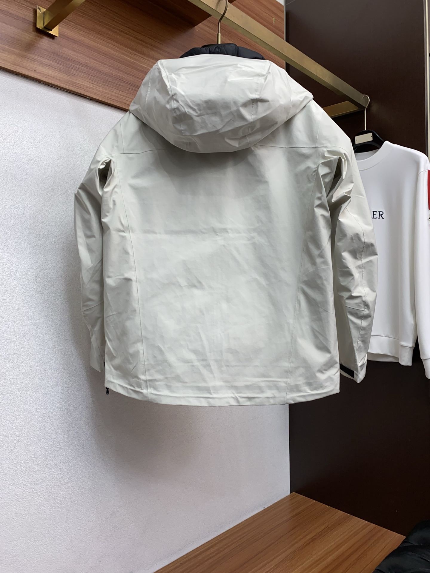 Arcteryx Male Down Jacket White Duck Down Hooded S-l-xl