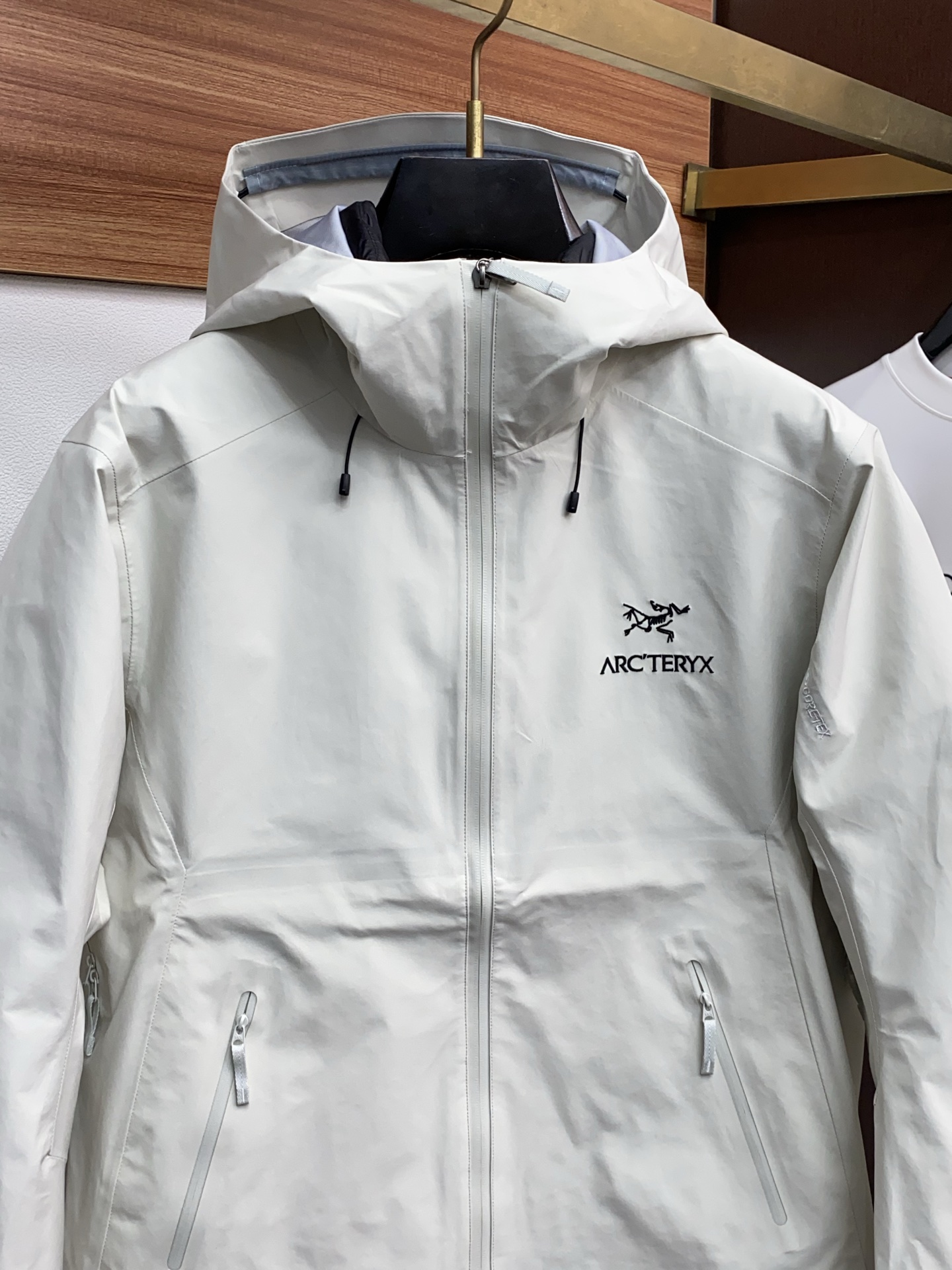 Arcteryx Male Down Jacket White Duck Down Hooded S-l-xl