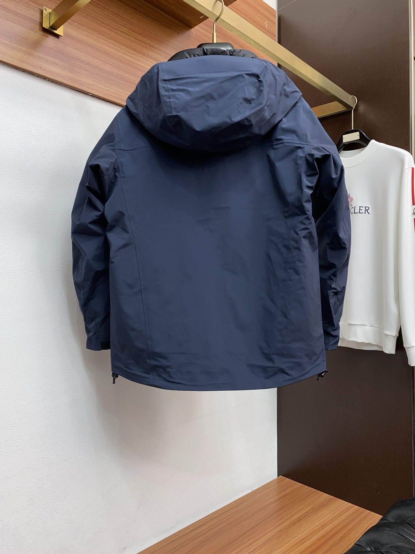 Arcteryx Male Down Jacket White Duck Down Hooded S-l-xl