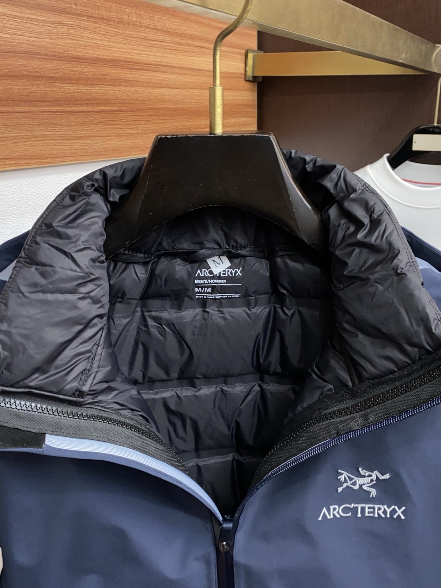 Arcteryx Male Down Jacket White Duck Down Hooded S-l-xl