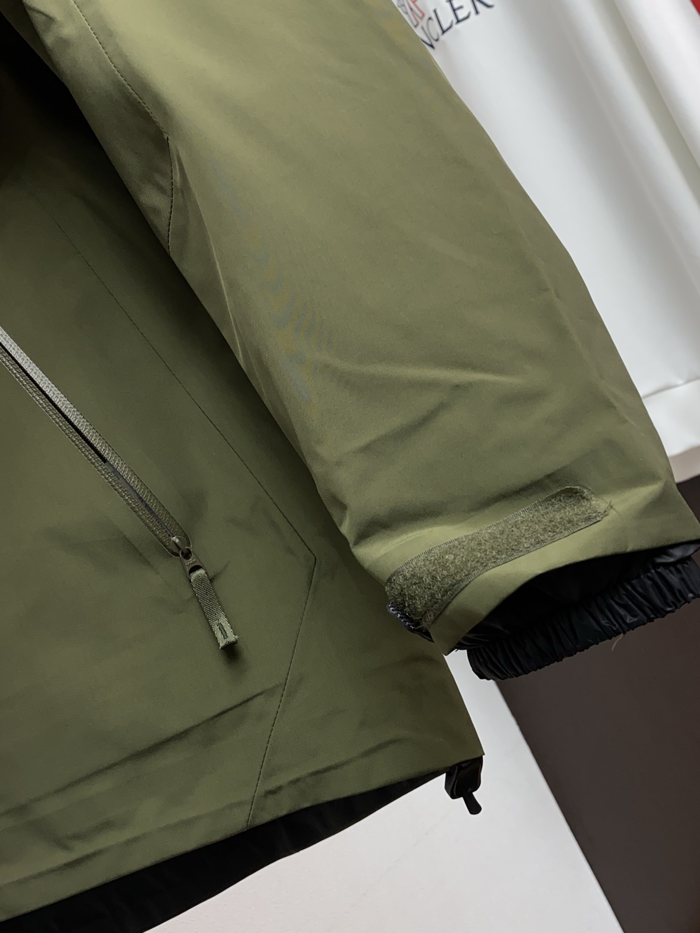 Arcteryx Male Down Jacket White Duck Down Hooded S-l-xl