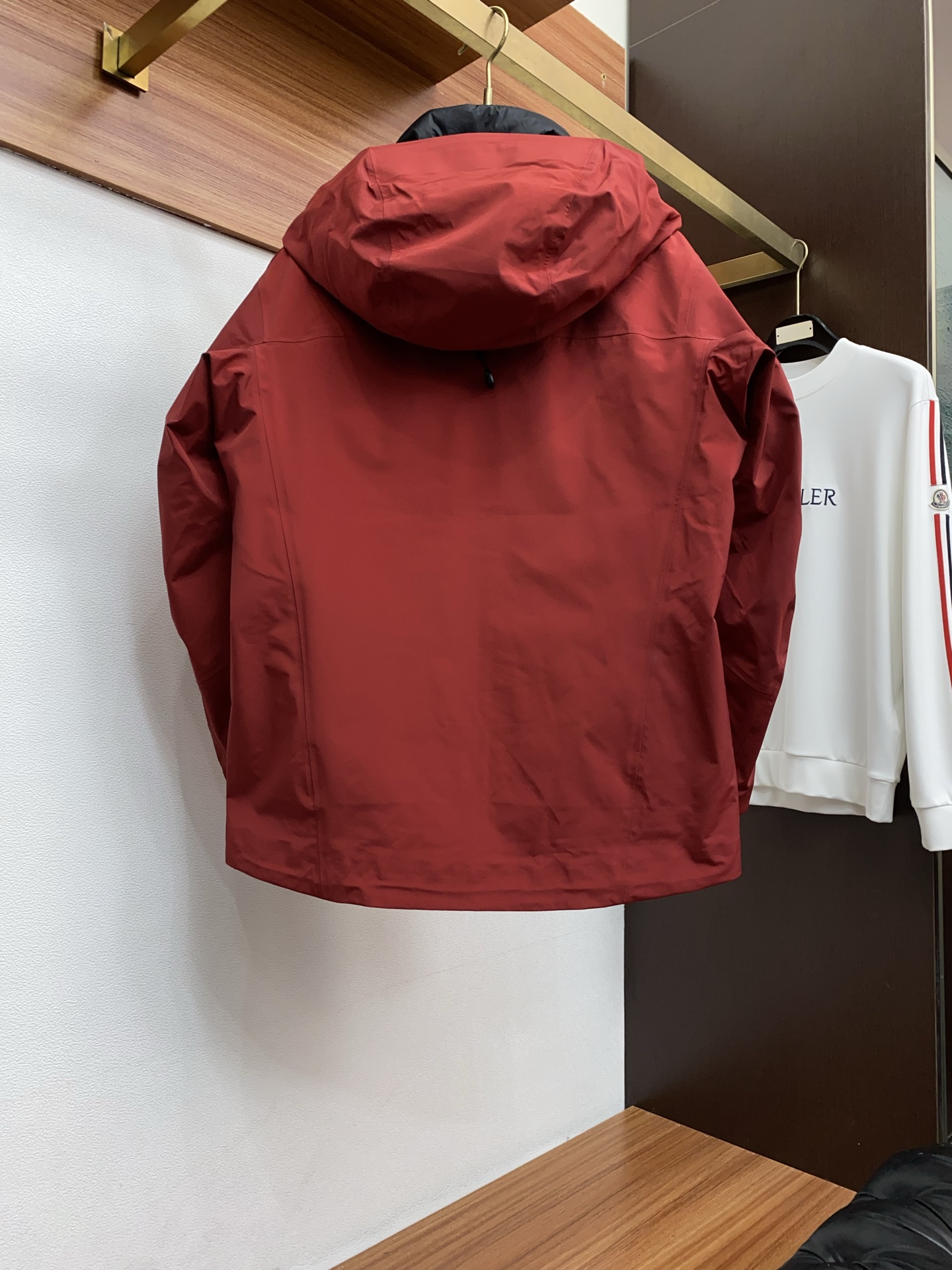 Arcteryx Male Down Jacket White Duck Down Hooded S-l-xl