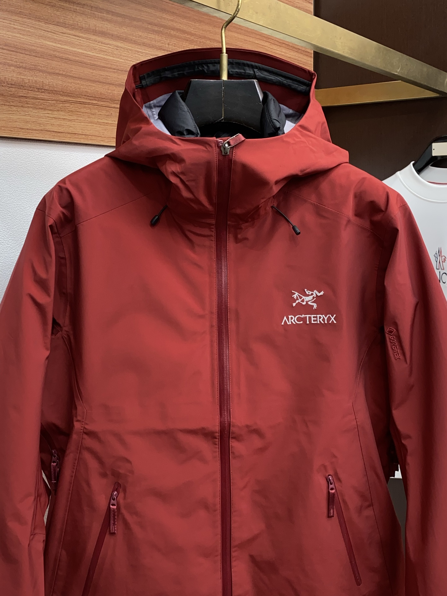 Arcteryx Male Down Jacket White Duck Down Hooded S-l-xl