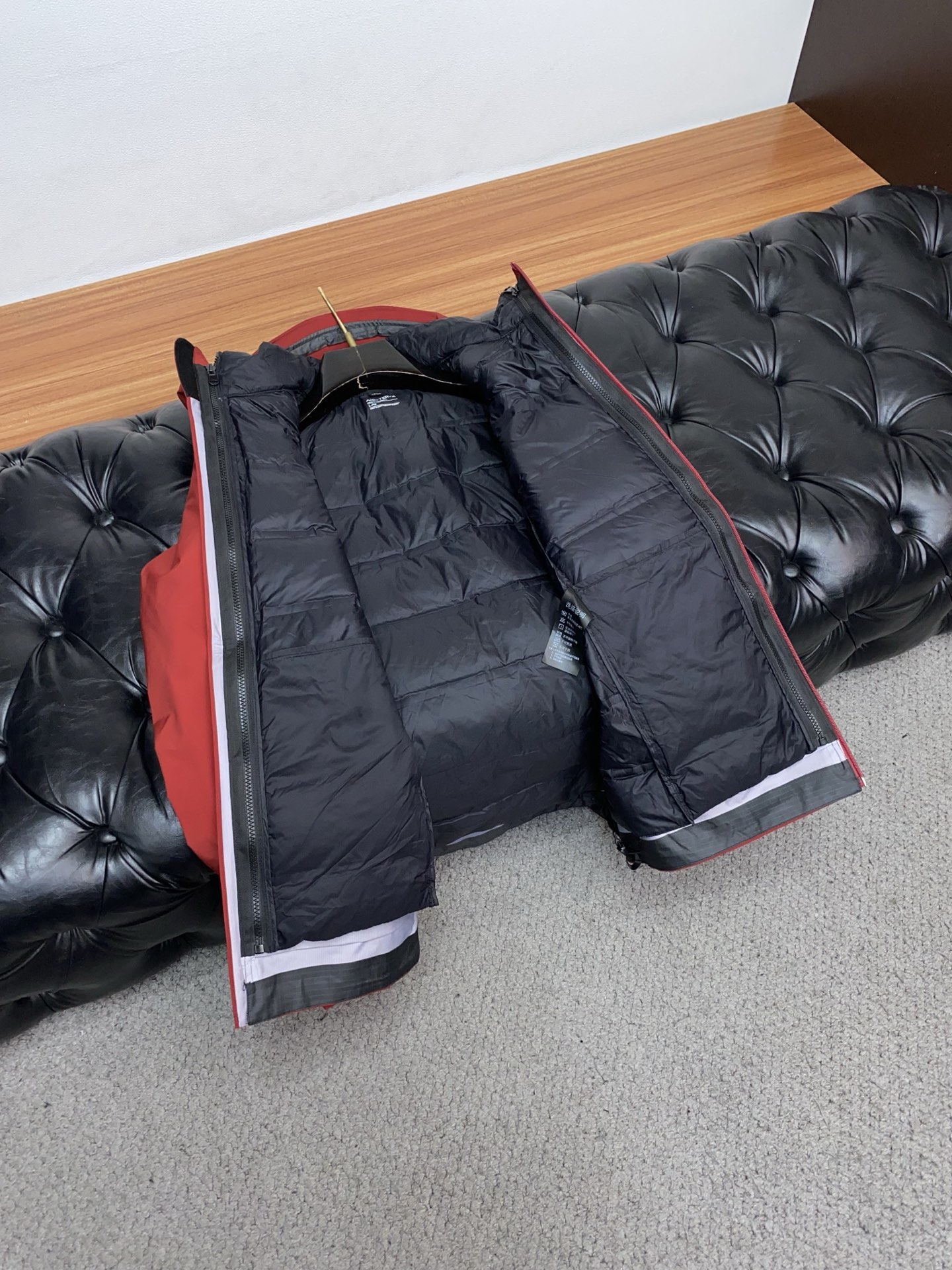 Arcteryx Male Down Jacket White Duck Down Hooded S-l-xl