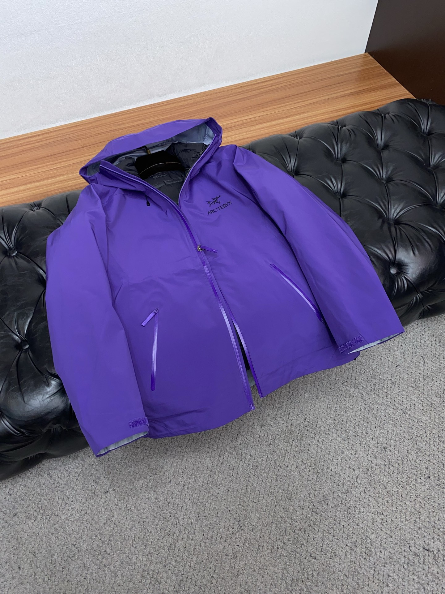 Arcteryx Male Down Jacket White Duck Down Hooded S-l-xl