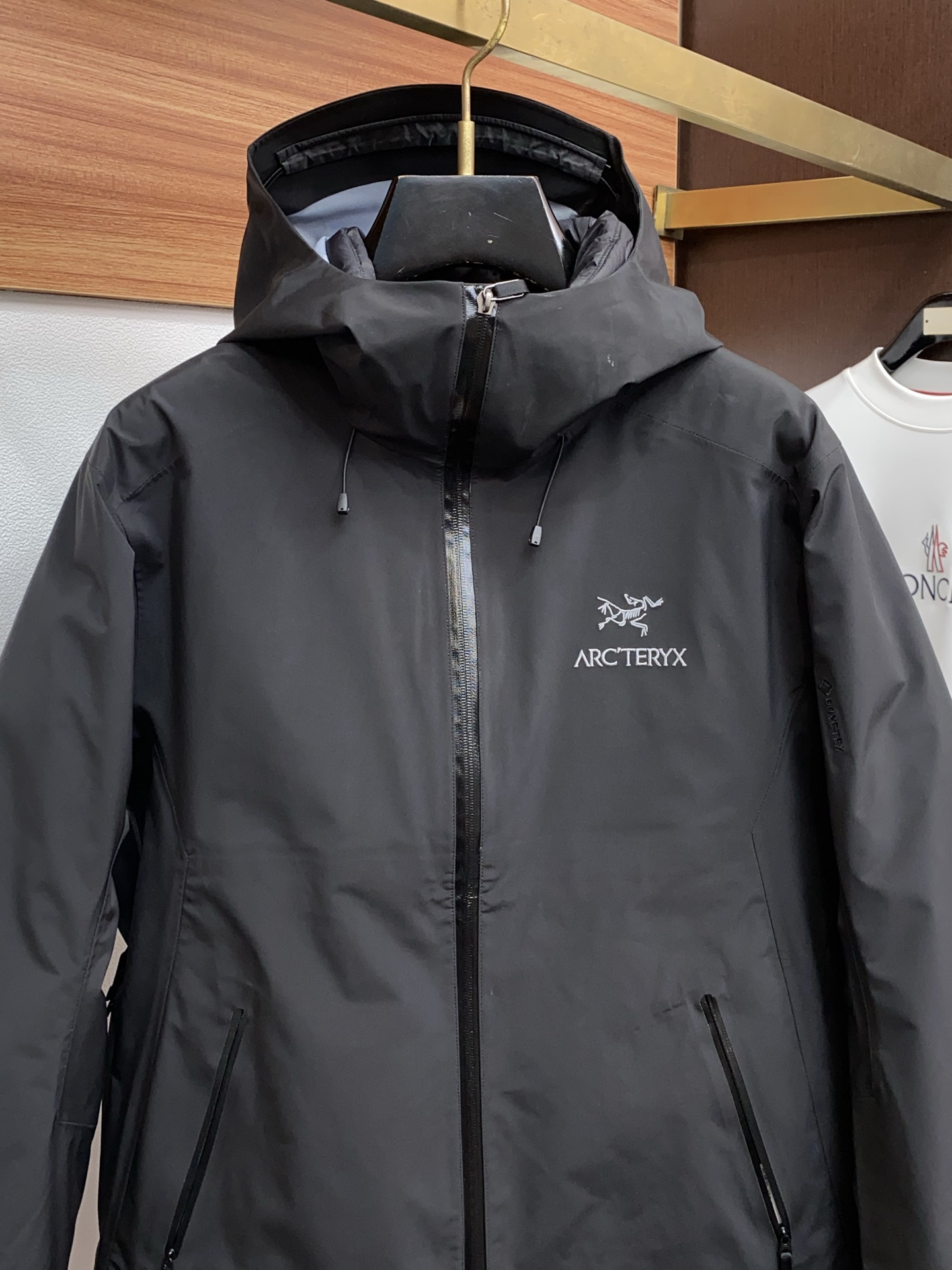 Arcteryx Male Down Jacket White Duck Down Hooded S-l-xl