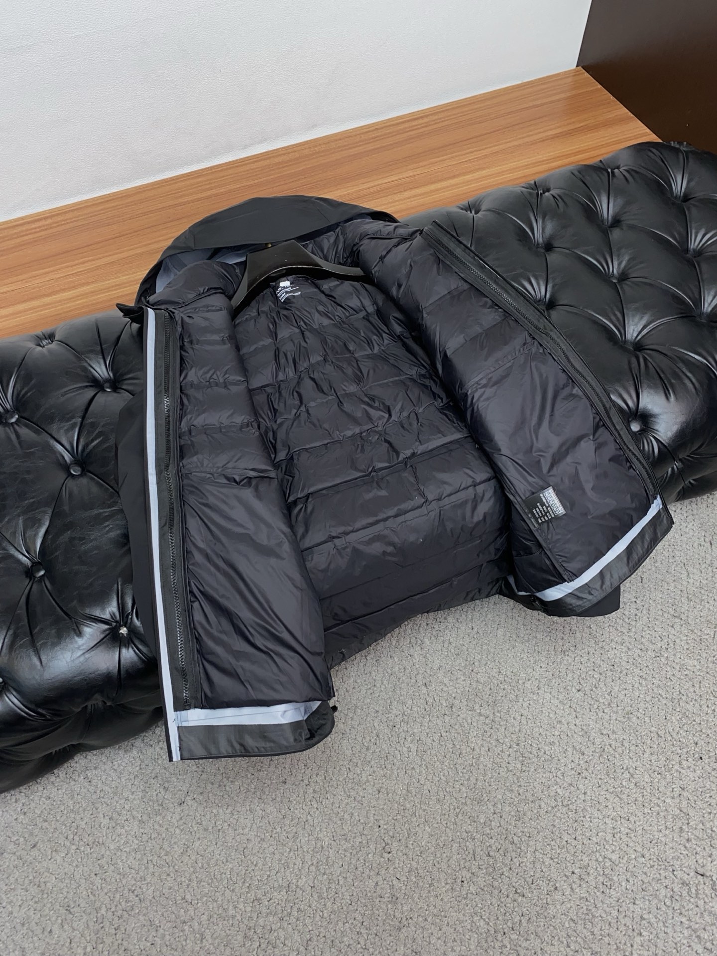 Arcteryx Male Down Jacket White Duck Down Hooded S-l-xl