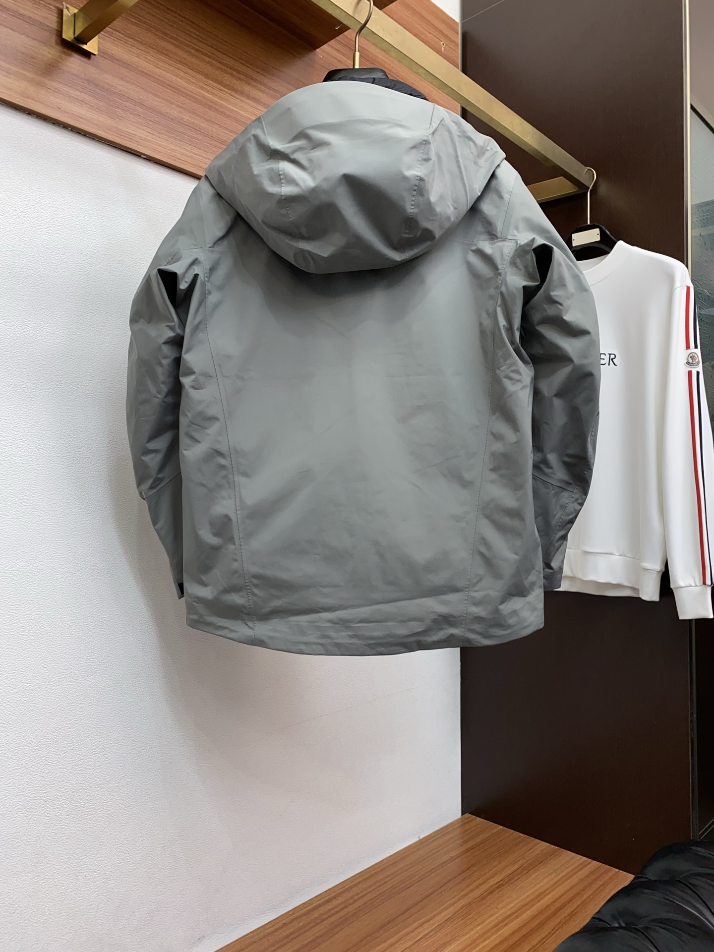 Arcteryx Male Down Jacket White Duck Down Hooded S-l-xl