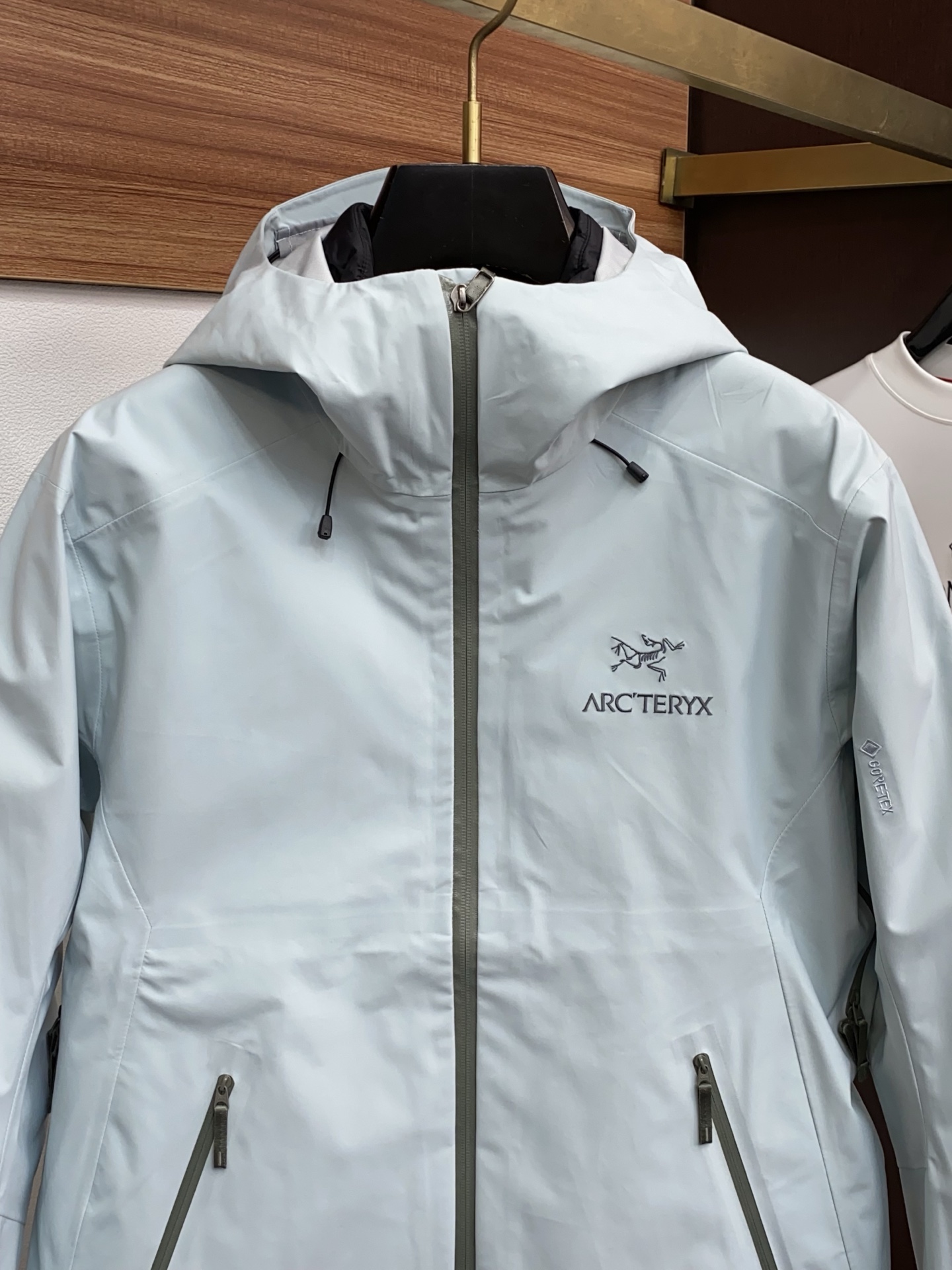 Arcteryx Male Down Jacket White Duck Down Hooded S-l-xl