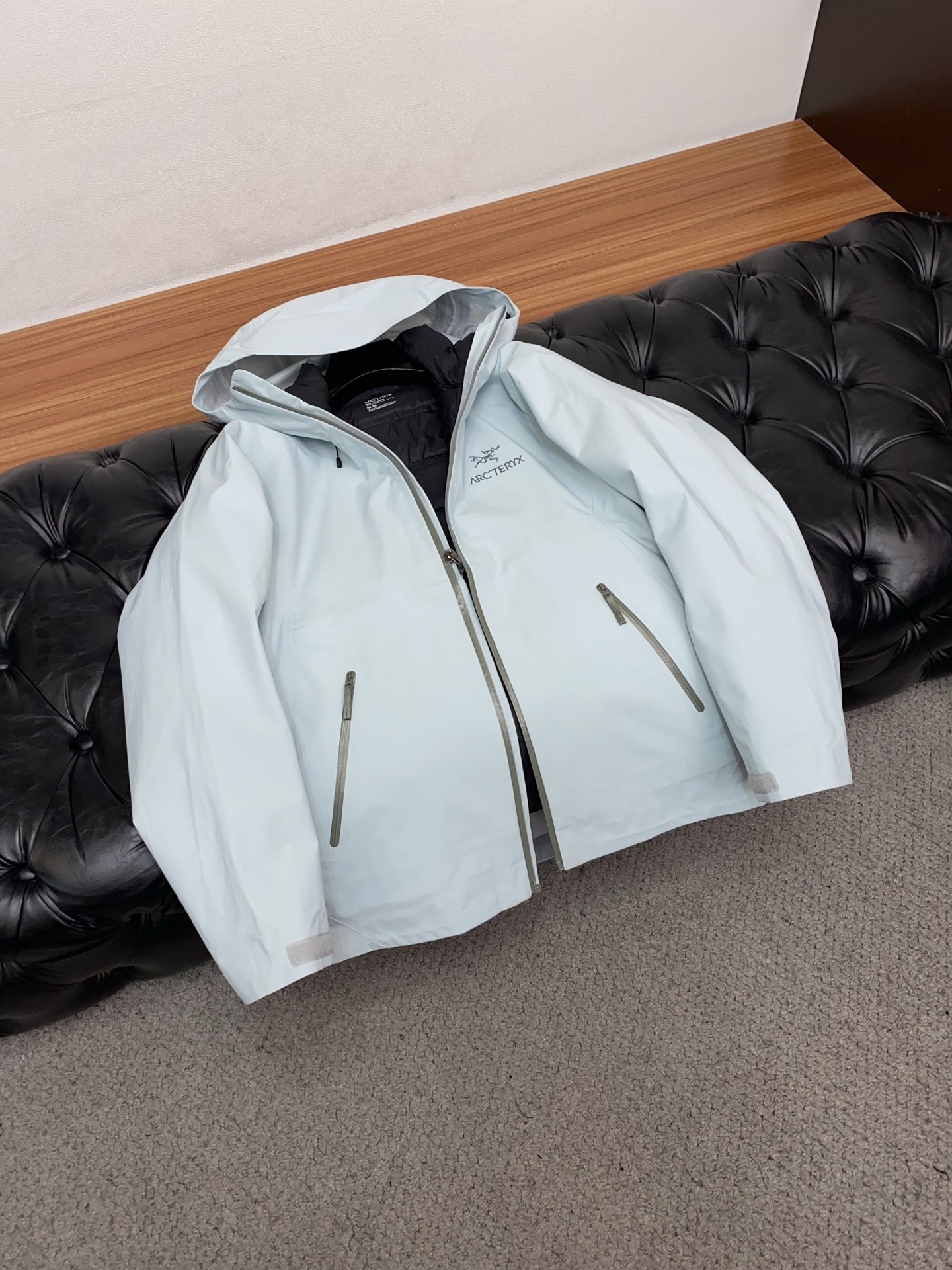 Arcteryx Male Down Jacket White Duck Down Hooded S-l-xl