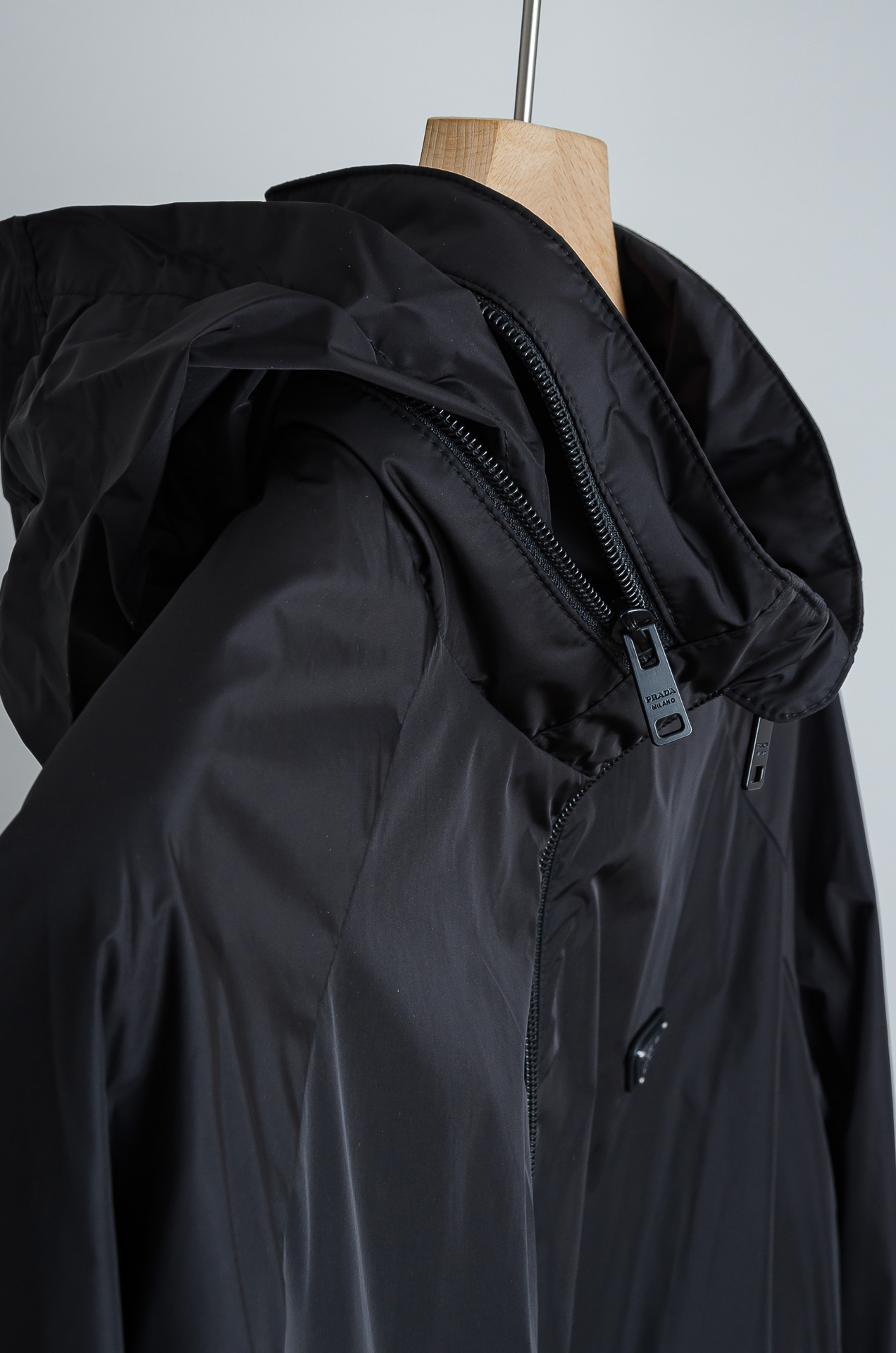 Prada Male Jacket Polyester Hooded M-xxxl