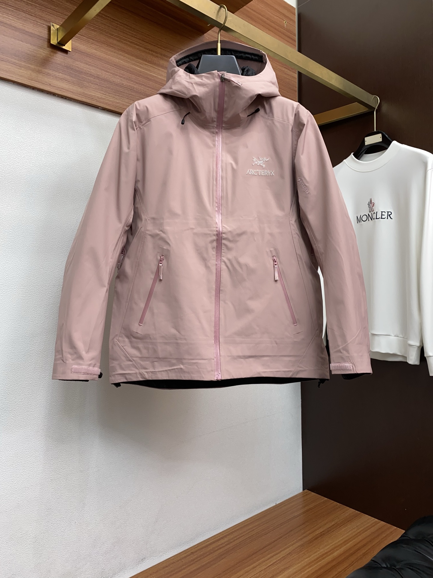 Arcteryx Male Down Jacket White Duck Down Hooded S-l-xl