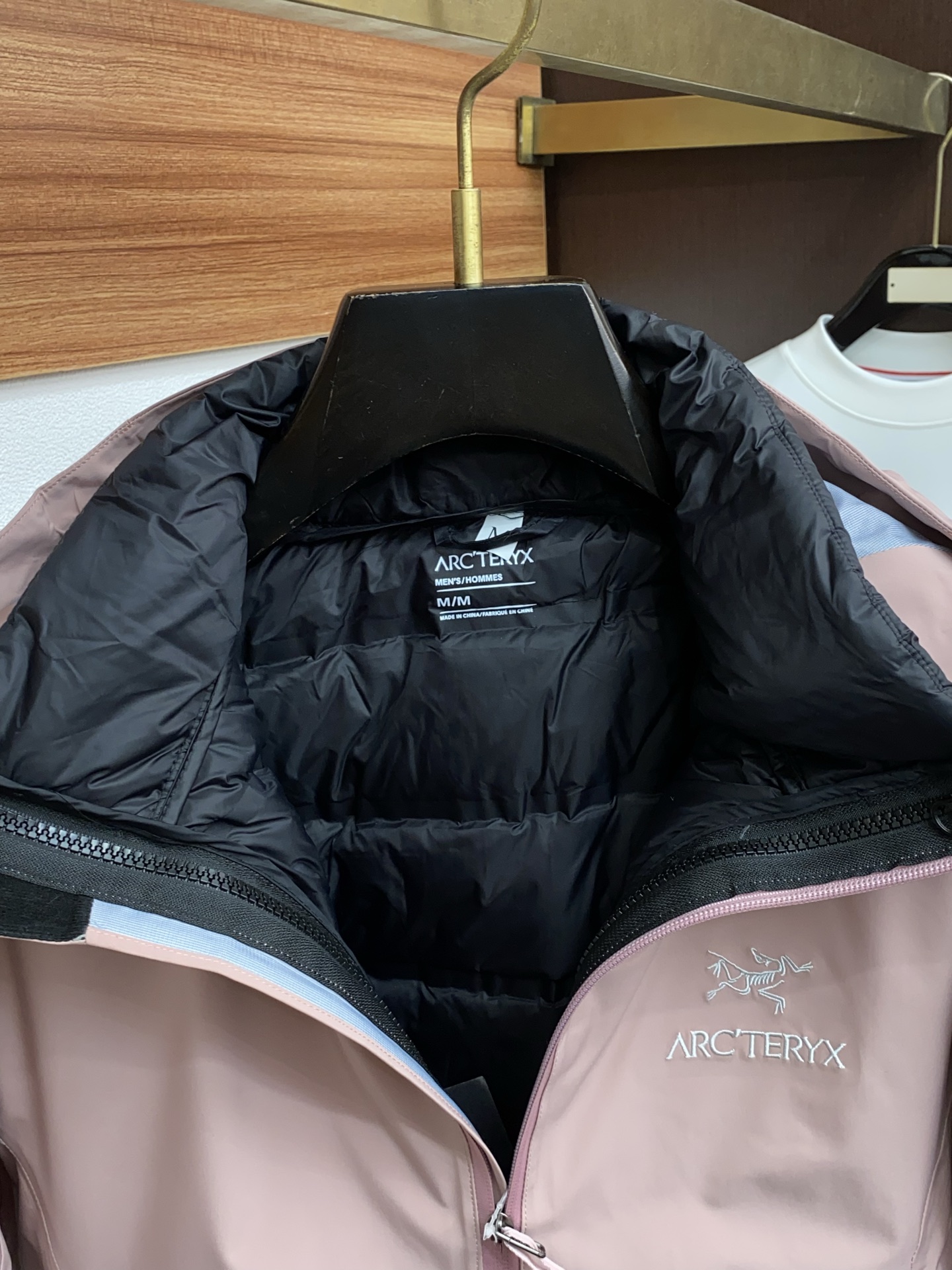 Arcteryx Male Down Jacket White Duck Down Hooded S-l-xl