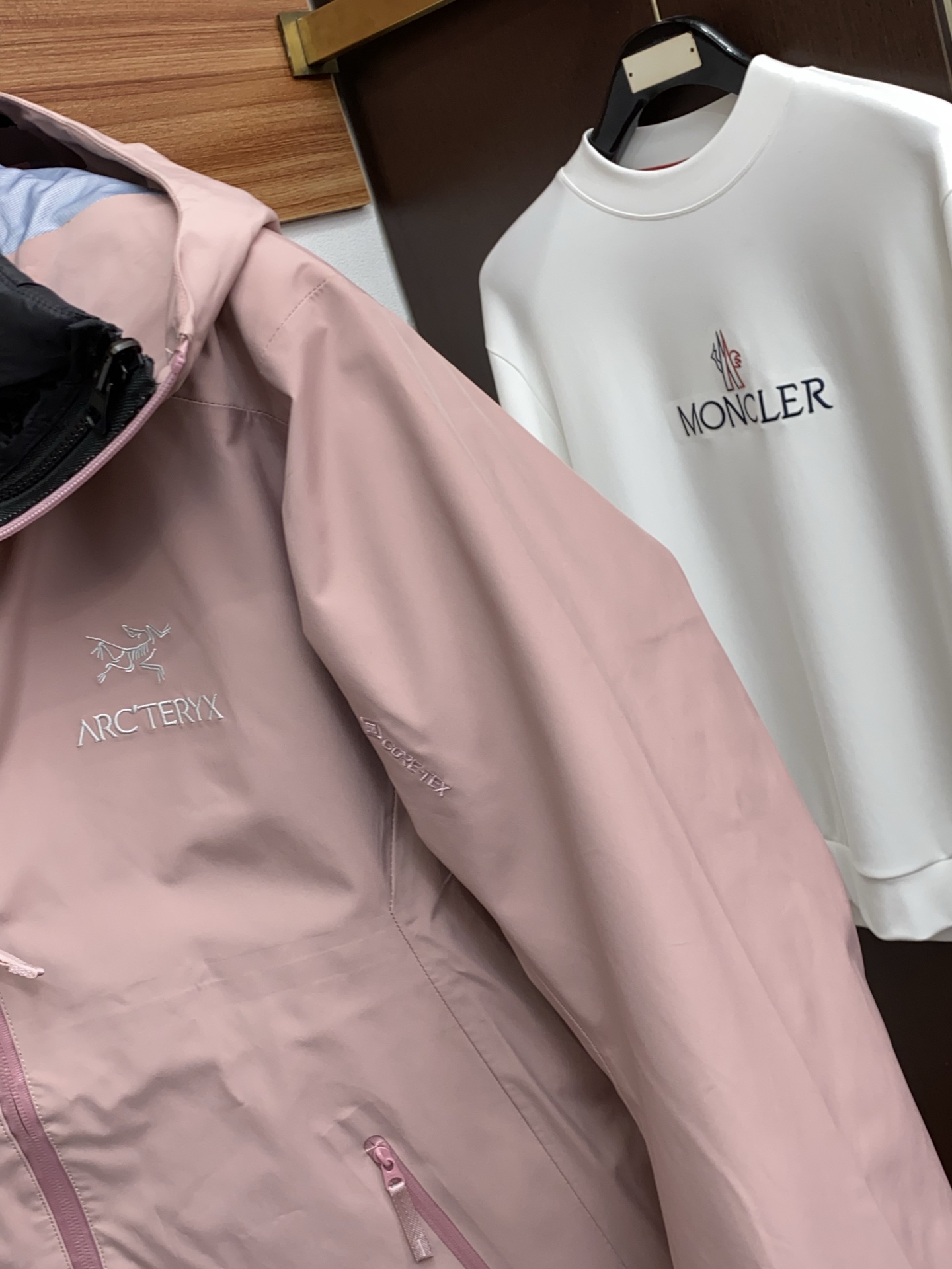 Arcteryx Male Down Jacket White Duck Down Hooded S-l-xl