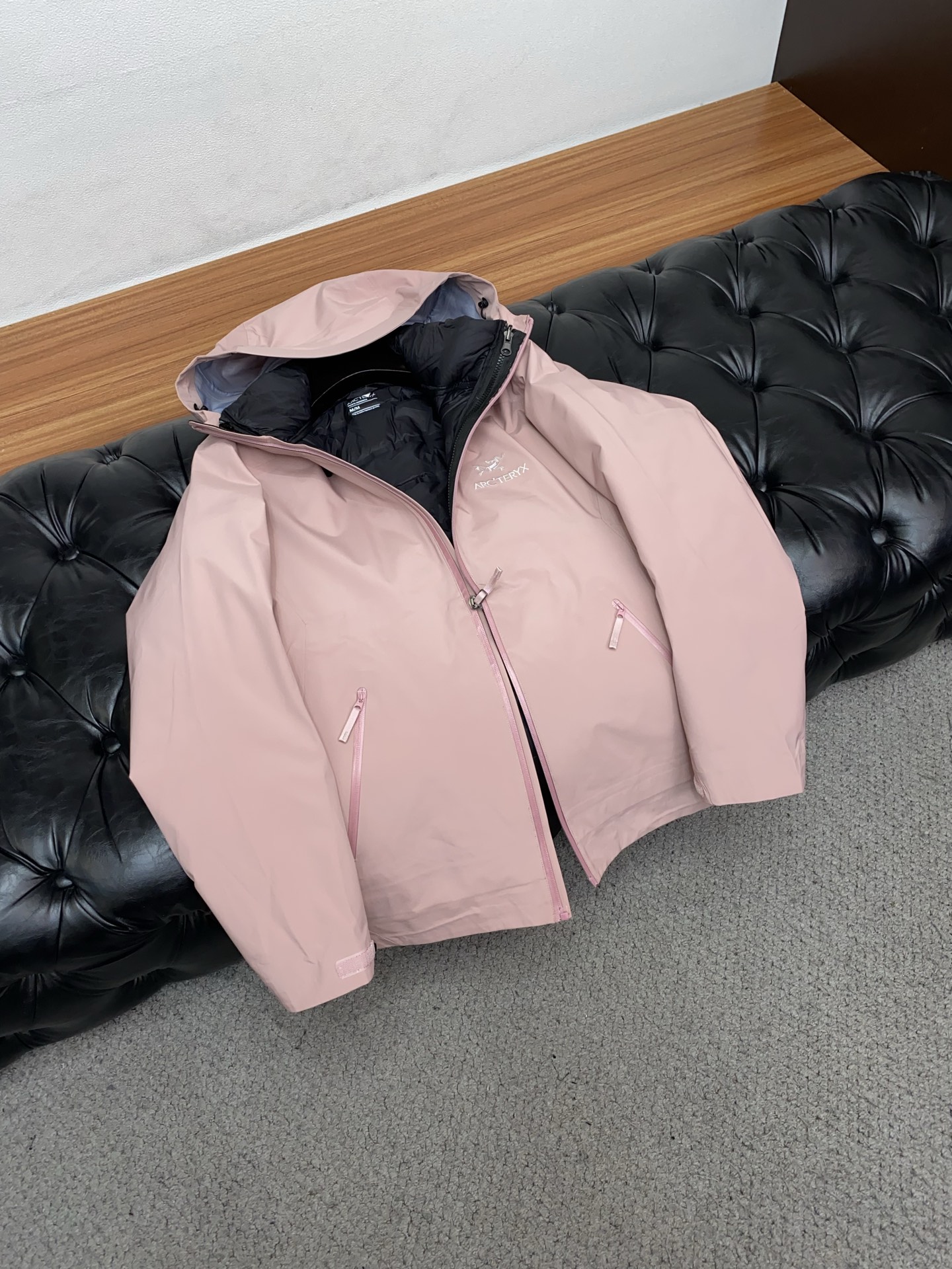 Arcteryx Male Down Jacket White Duck Down Hooded S-l-xl