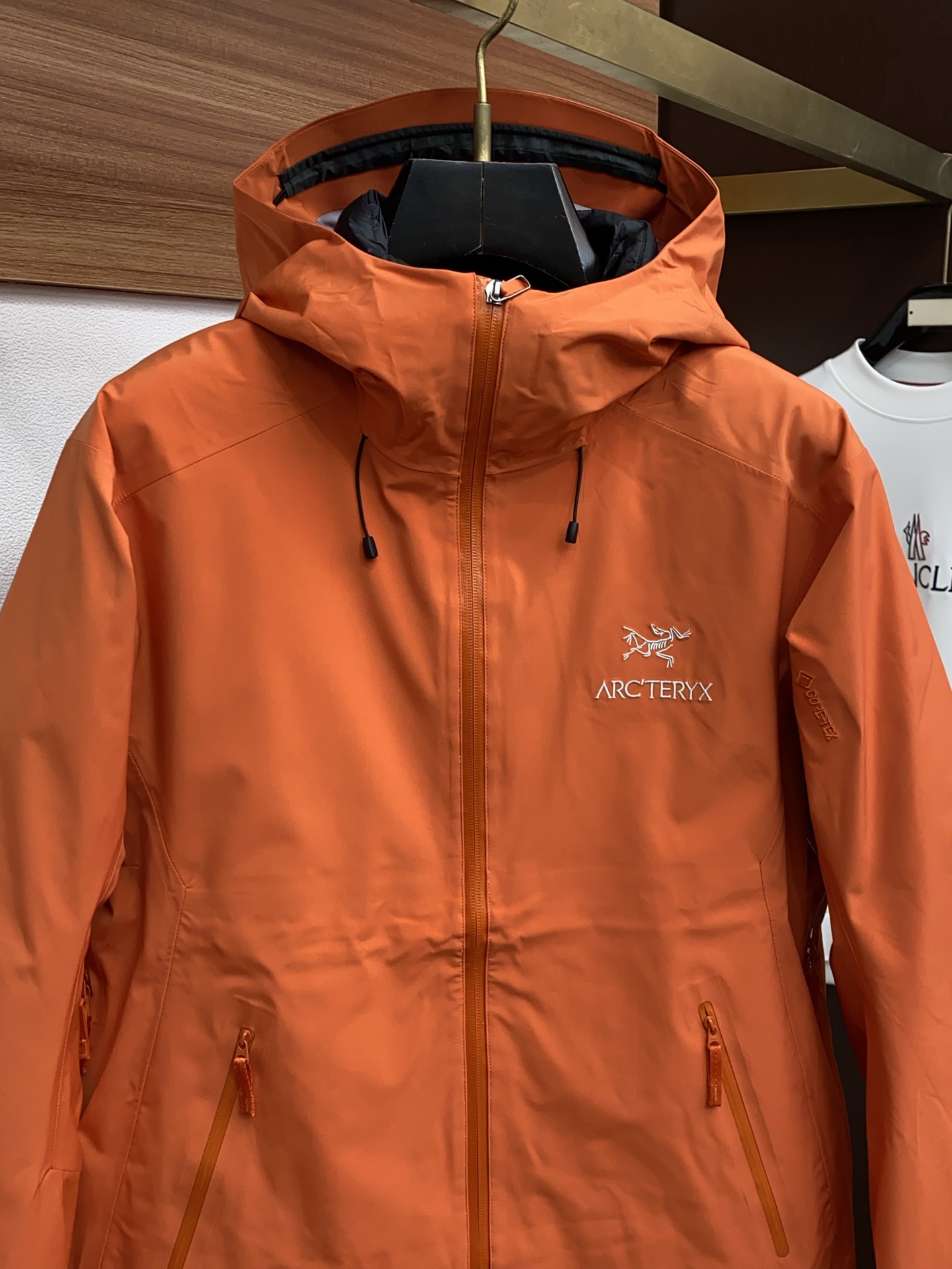 Arcteryx Male Down Jacket White Duck Down Hooded S-l-xl