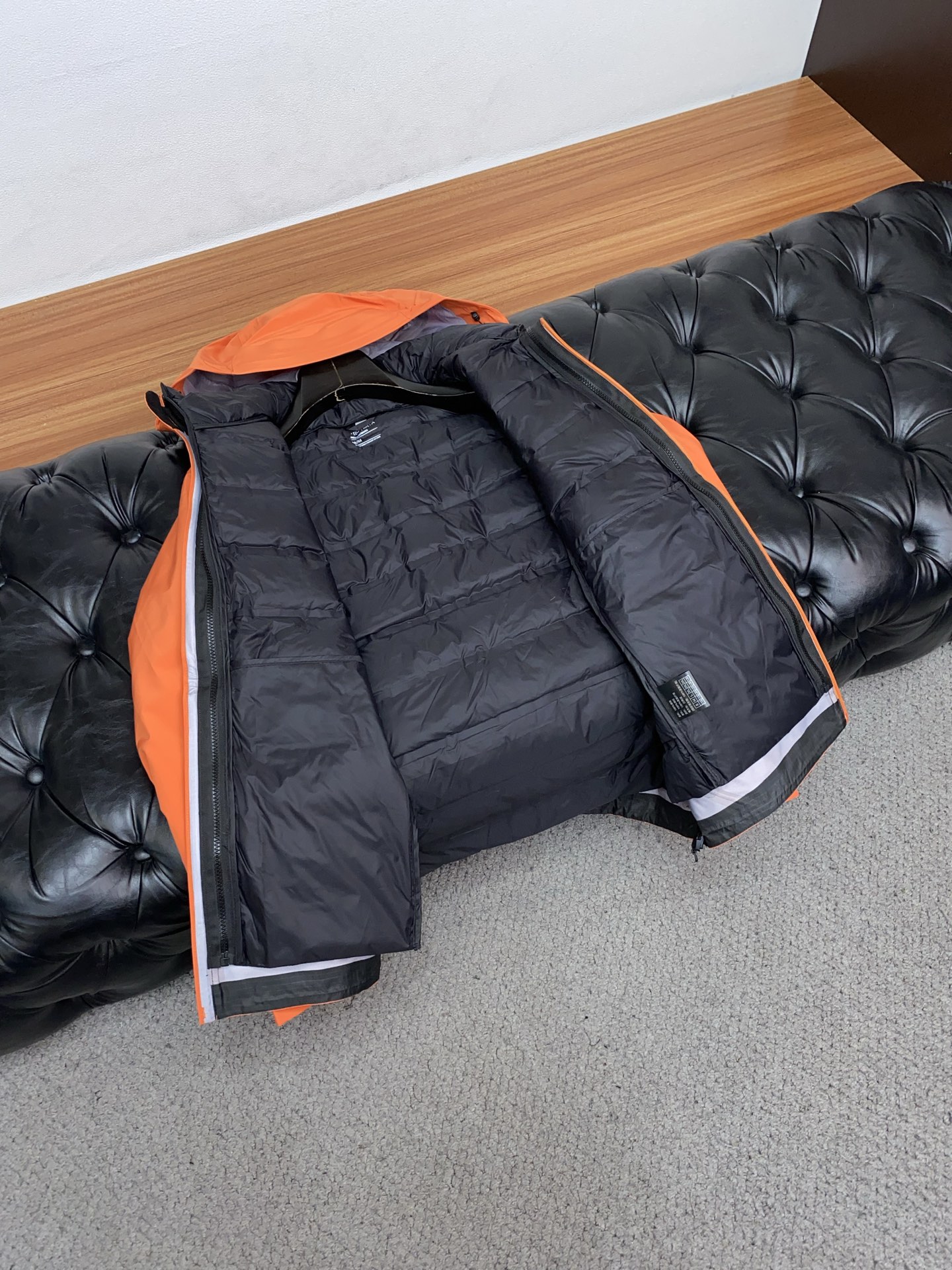 Arcteryx Male Down Jacket White Duck Down Hooded S-l-xl