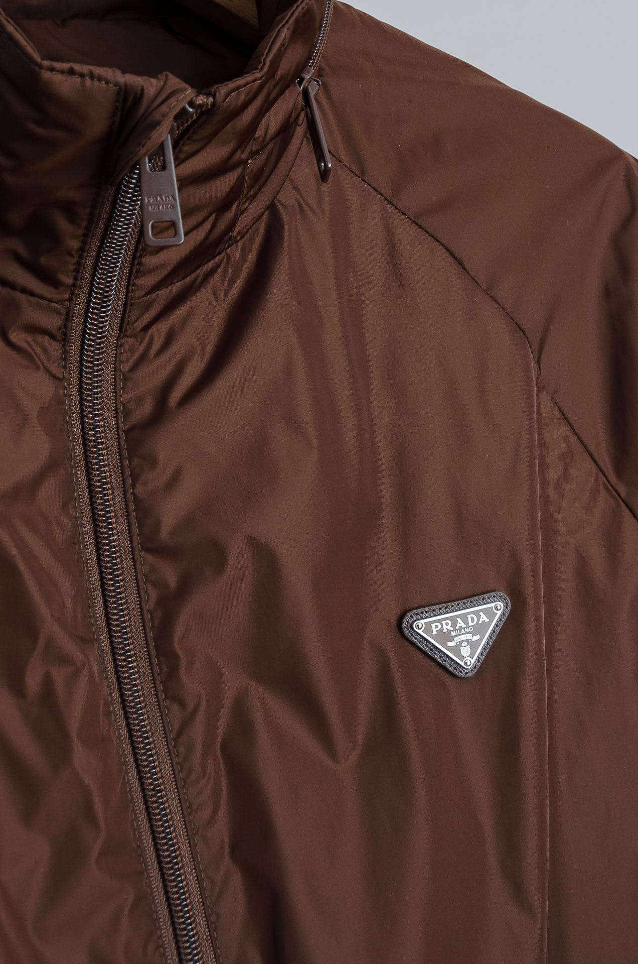 Prada Male Jacket Polyester Hooded M-xxxl