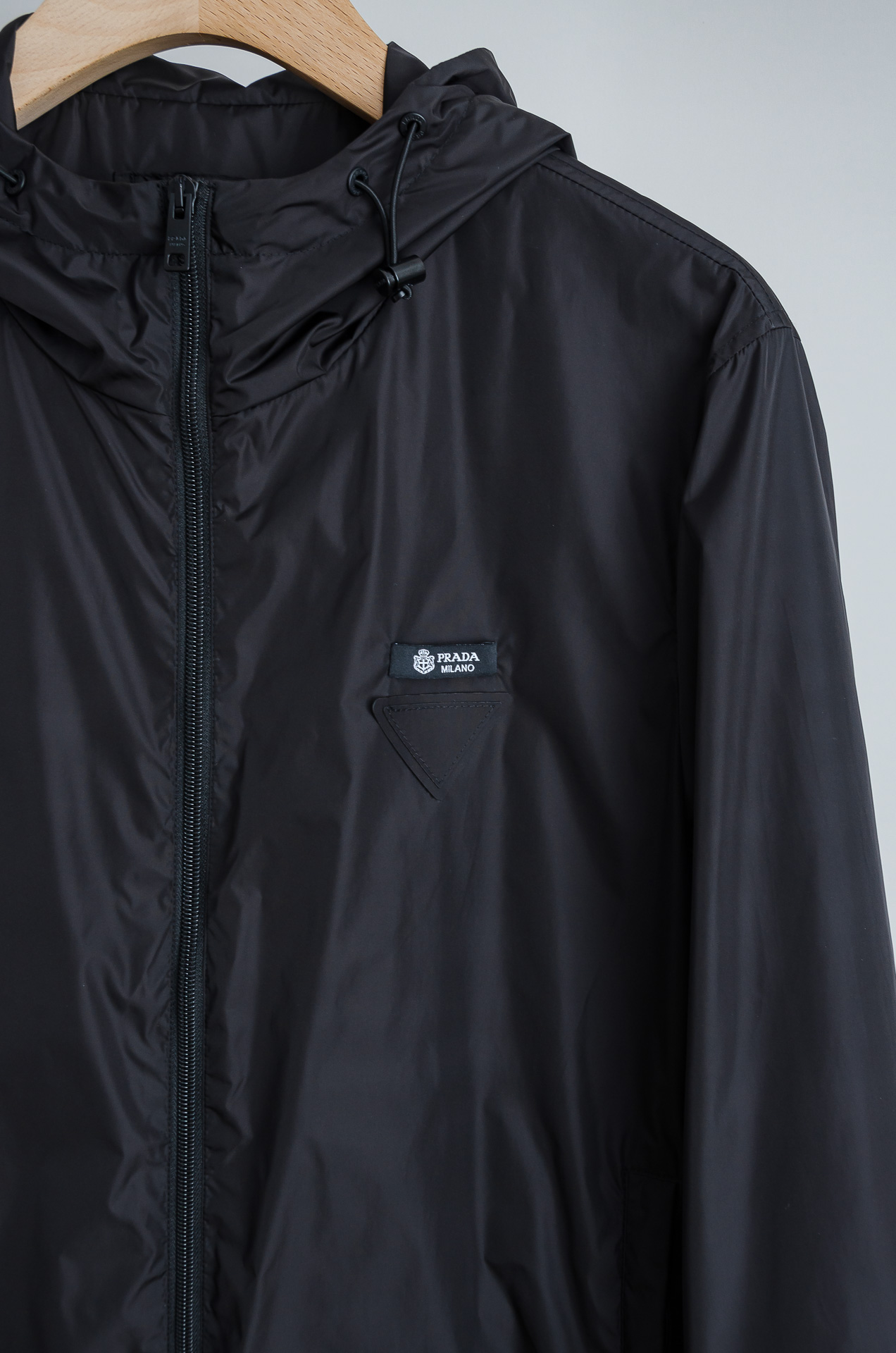 Prada Male Jacket Polyester Hooded M-xxxl