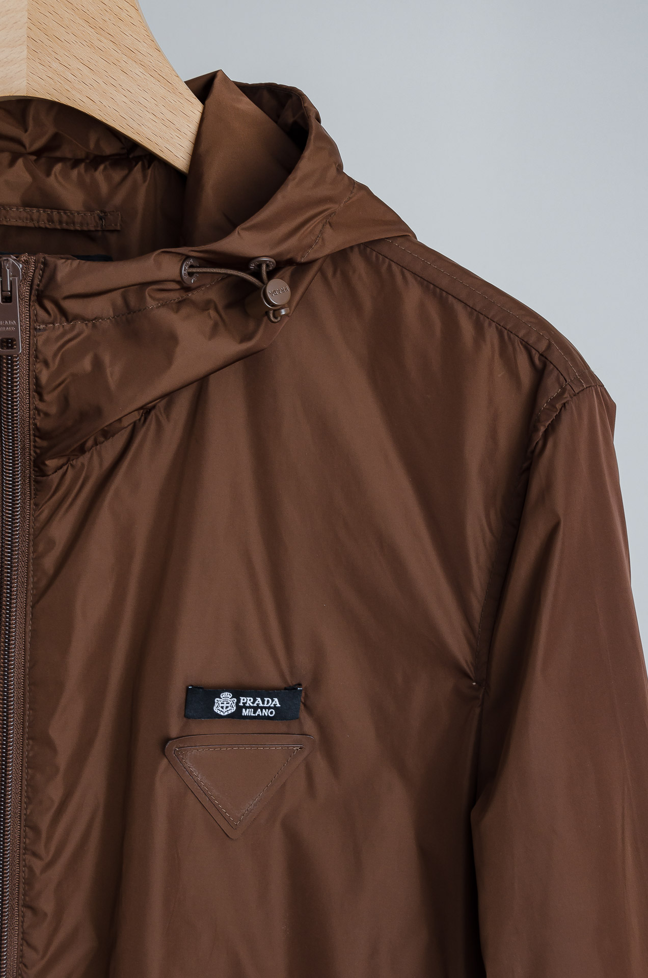 Prada Male Jacket Polyester Hooded M-xxxl