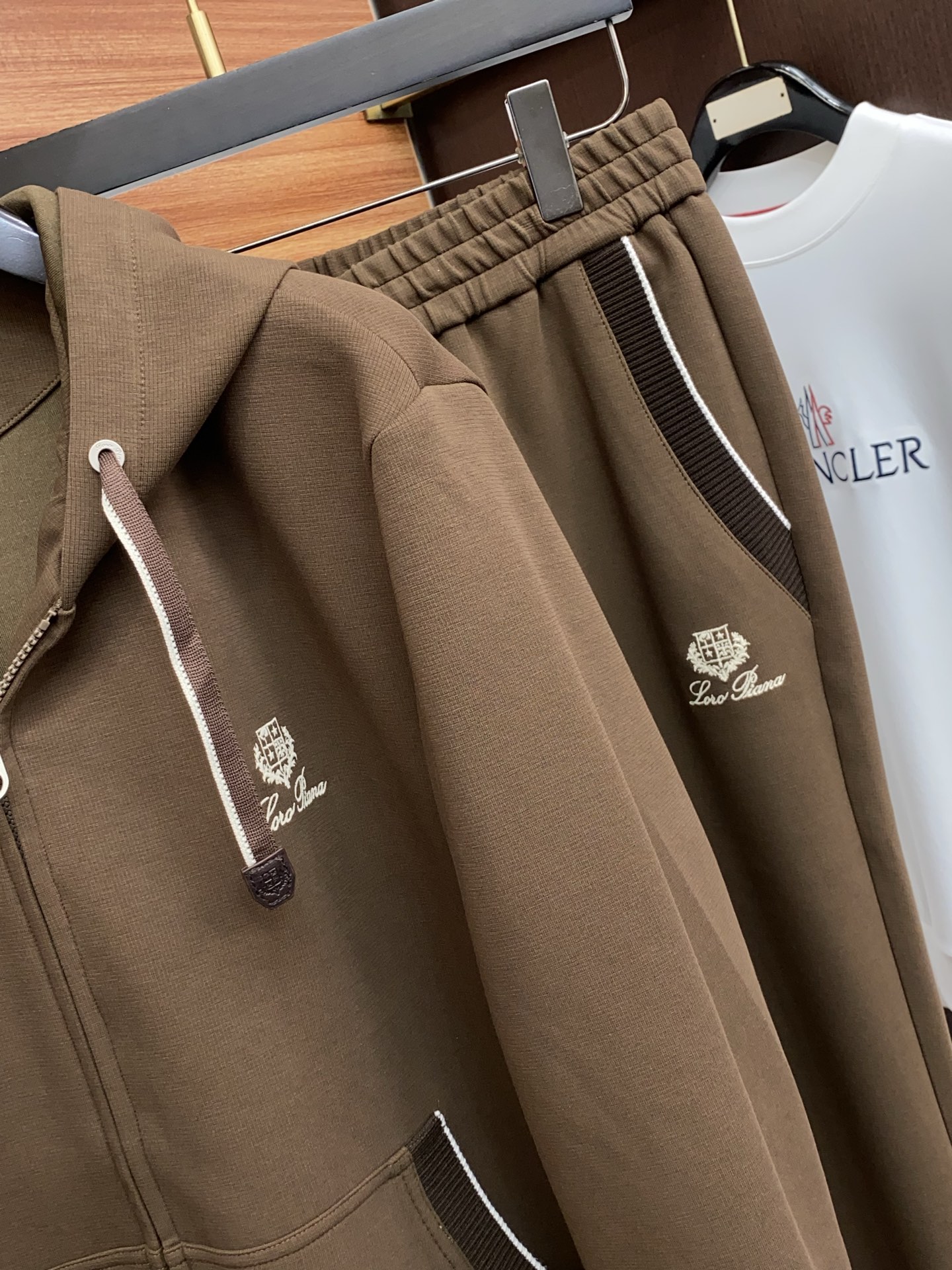 Loro Piana Male Hoodie Cotton M-l-54-48-56-50-52