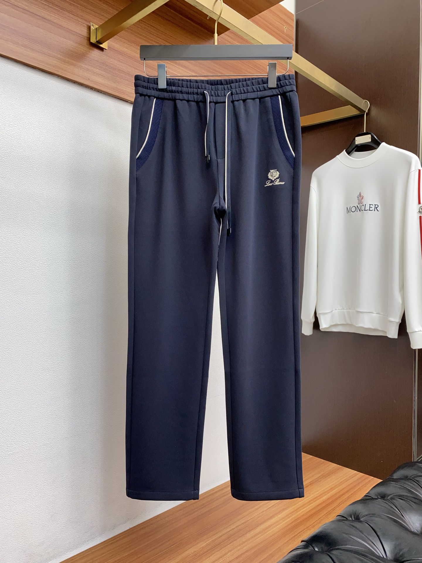 Loro Piana Male Hoodie Cotton M-l-54-48-56-50-52