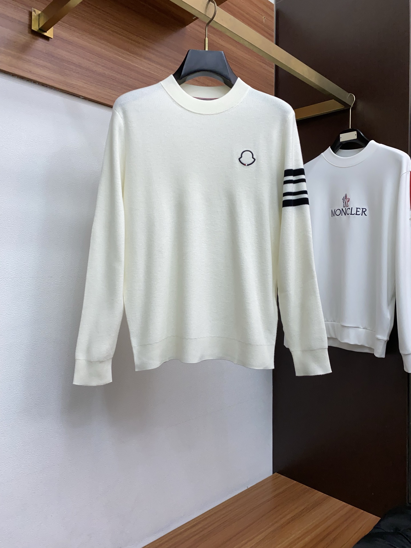 Moncler Male Basic Clothing Wool M-l