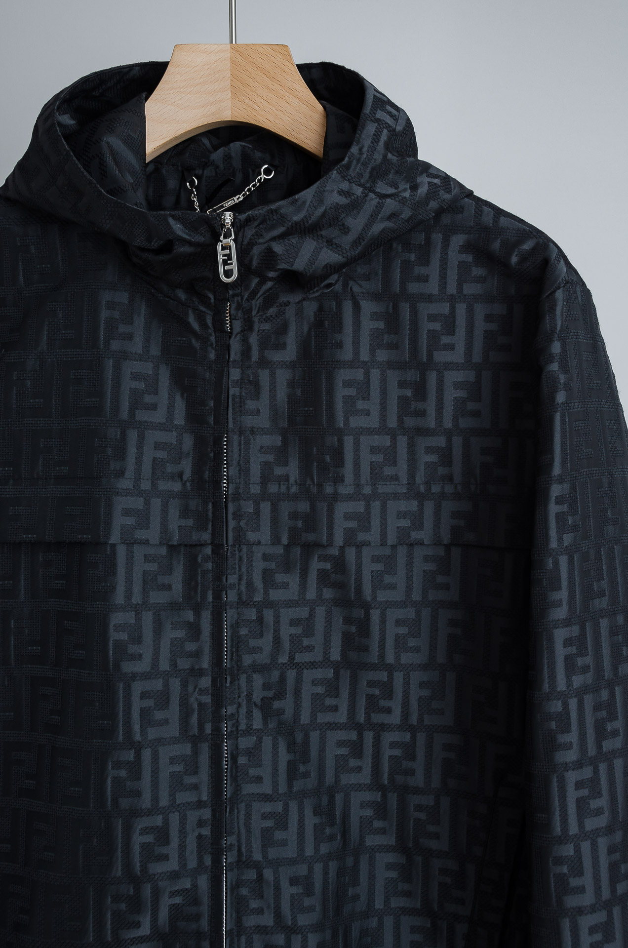 Fendi Male Jacket Polyester Hooded M-xxxl