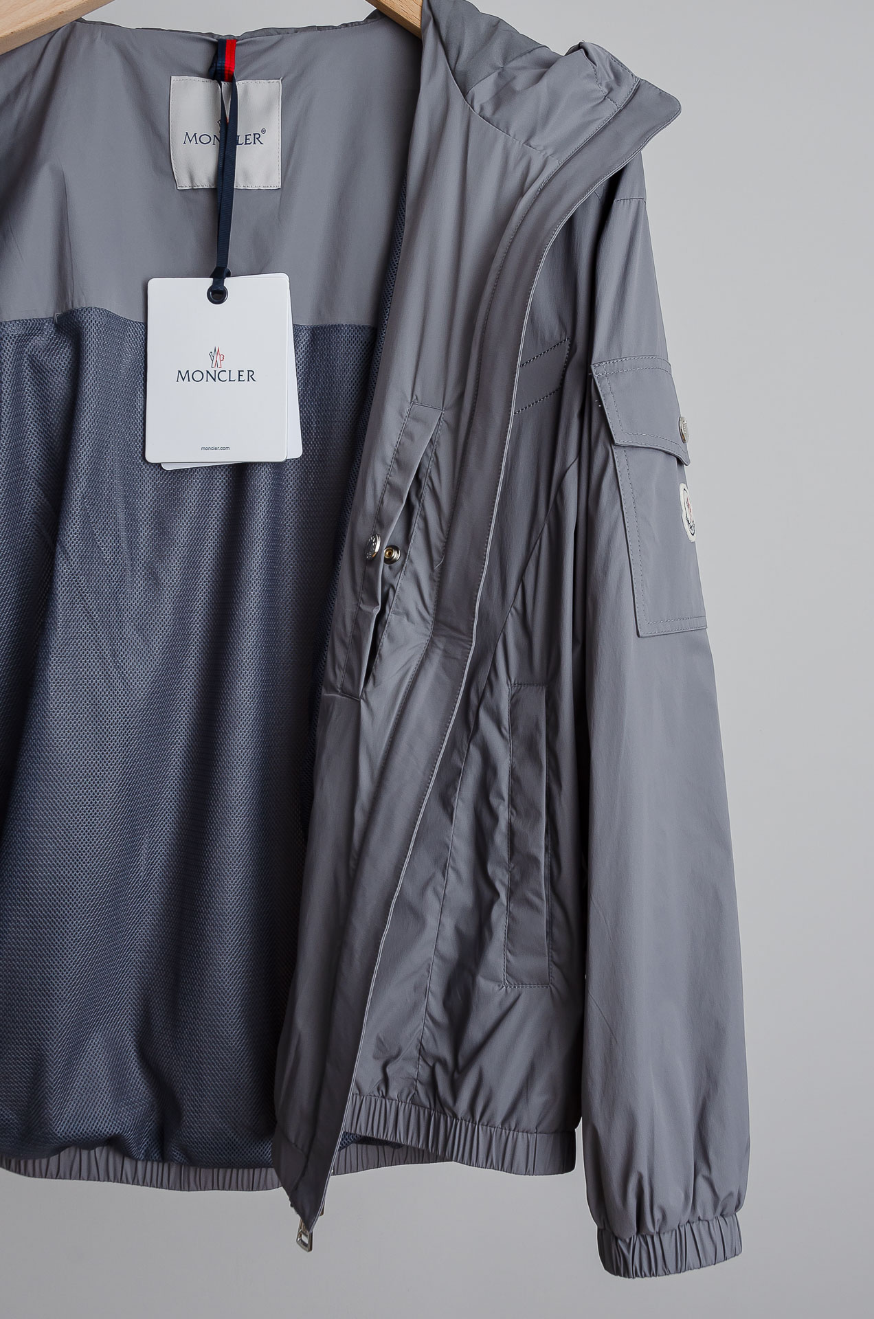 Moncler Male Jacket Polyester Hooded M-l-xxxl