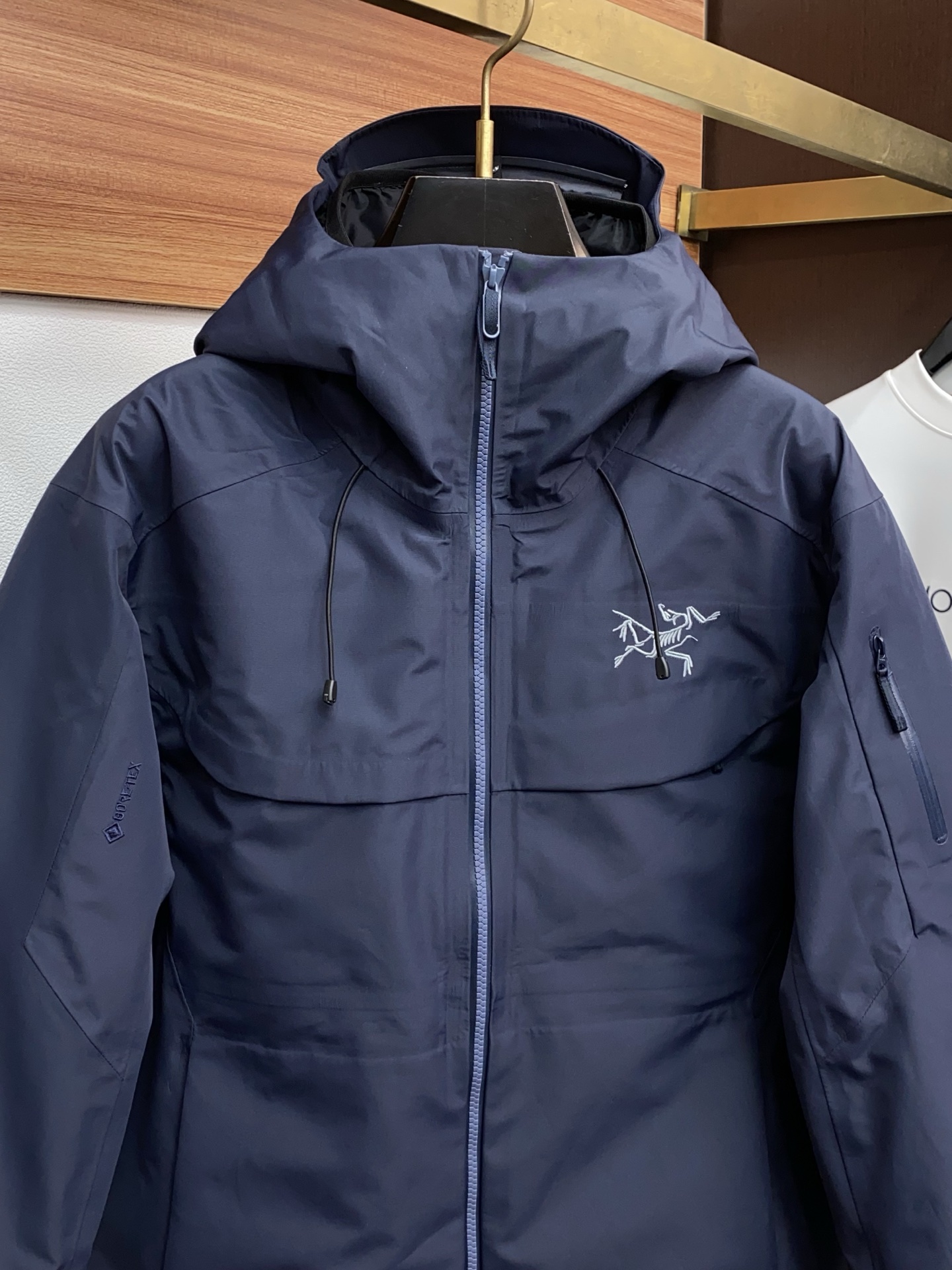 Arcteryx Male Down Jacket White Duck Down Hooded S-l-xl