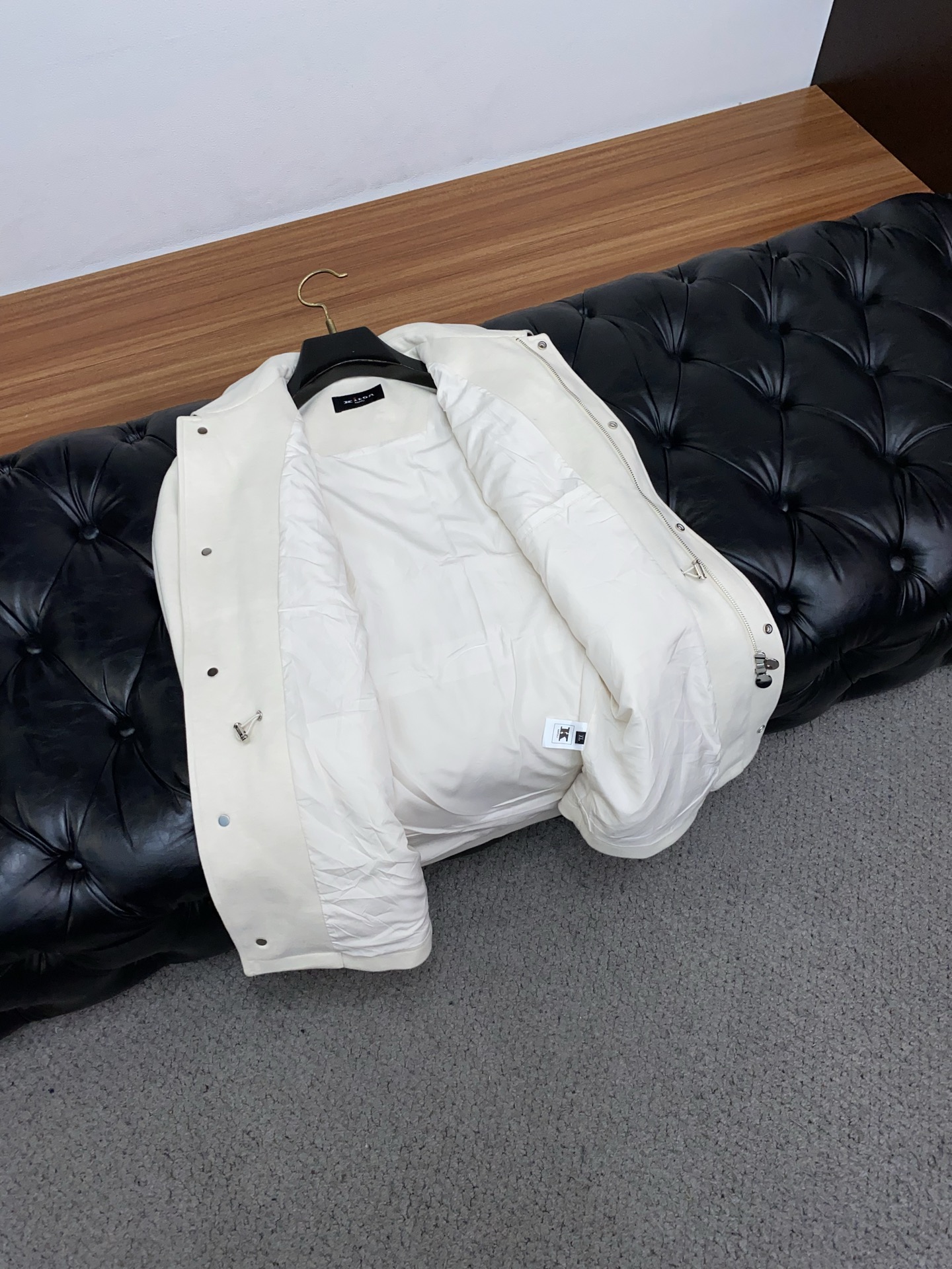 Kiton Male Jacket Wool Blue Slim Fit M-xl