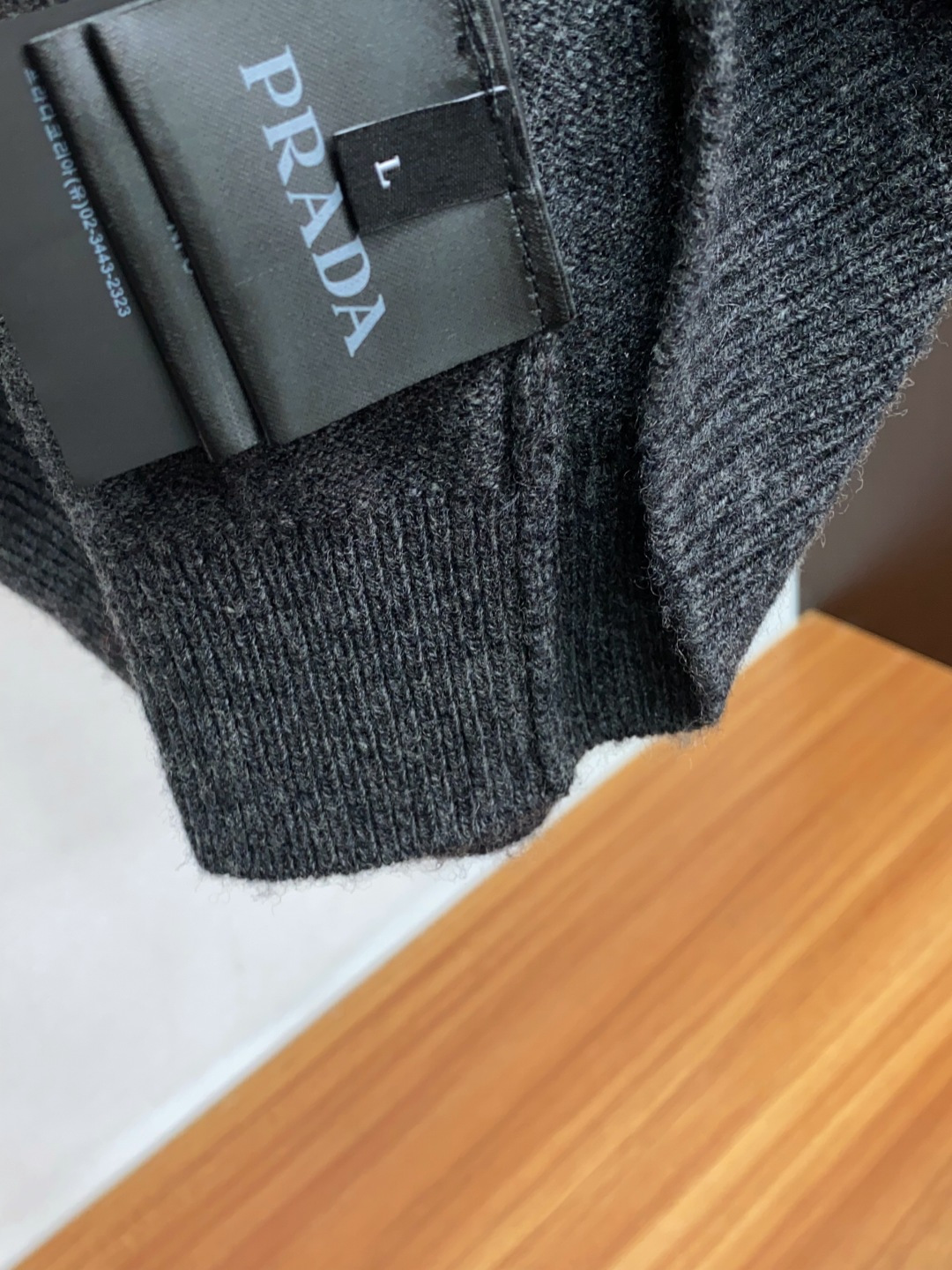 Prada Male Basic Clothing Wool M-l-xl