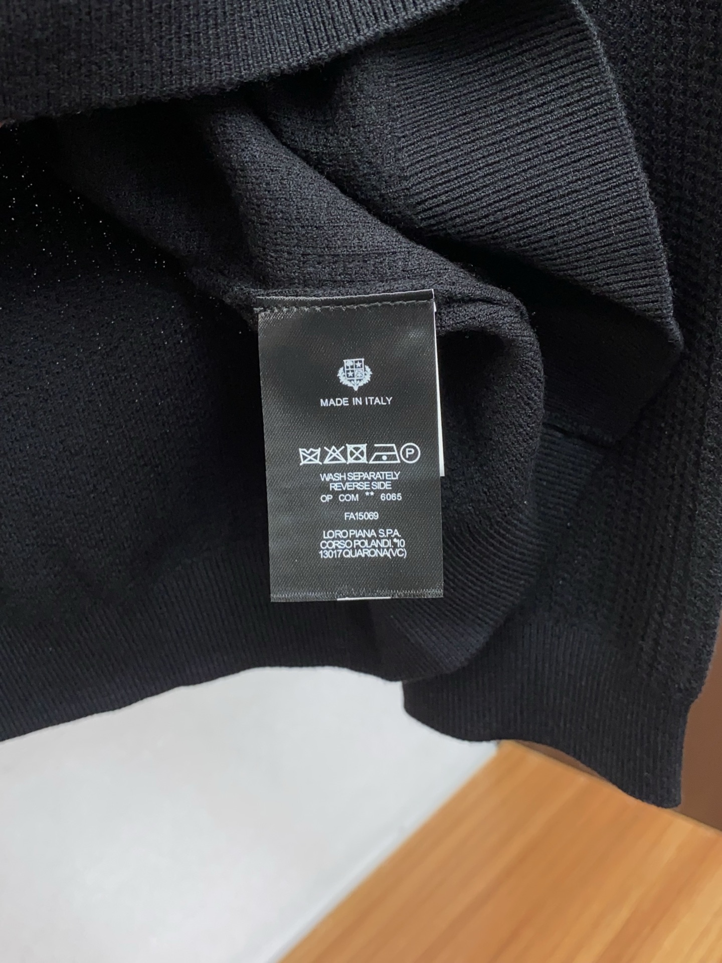 Loro Piana Male Basic Clothing Wool M-l-xl