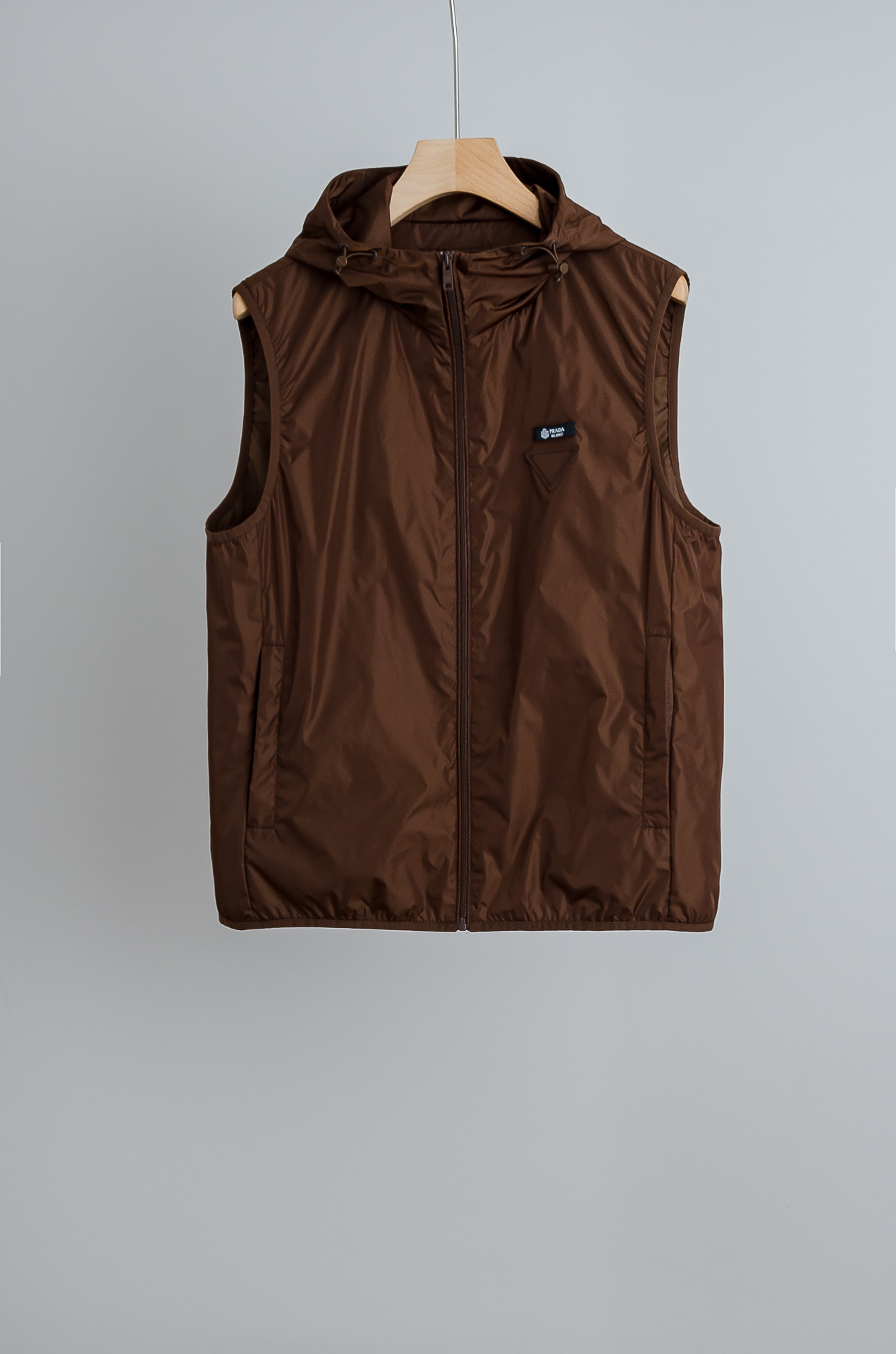 Prada Male Vest Hooded M-xl