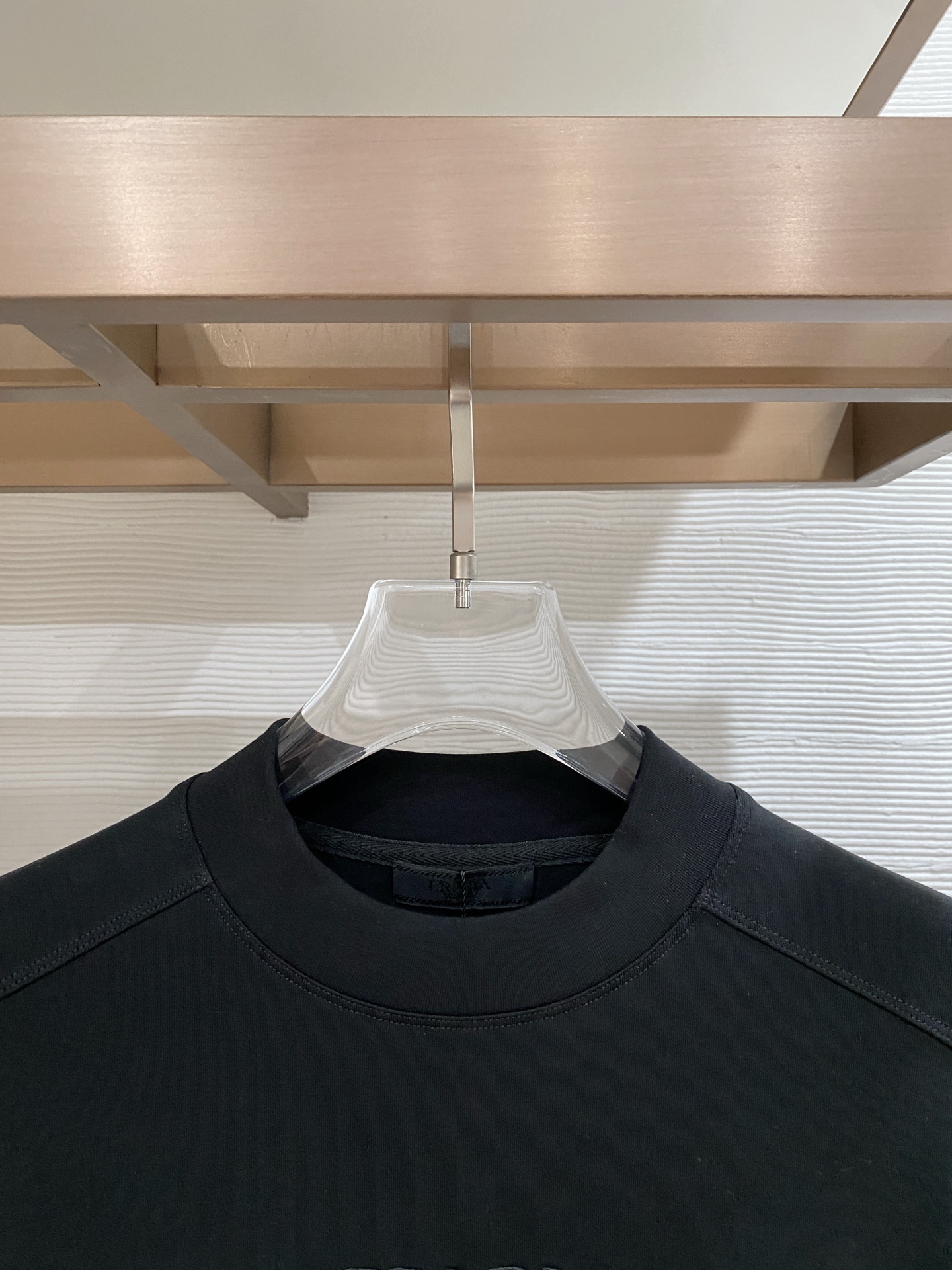 Prada Male Hoodie Black S