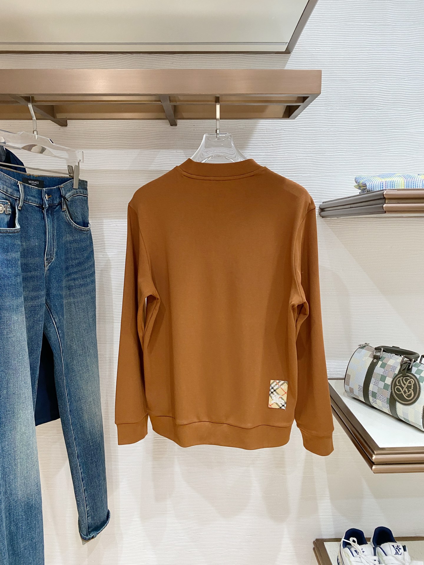 Burberry Male Hoodie Black S