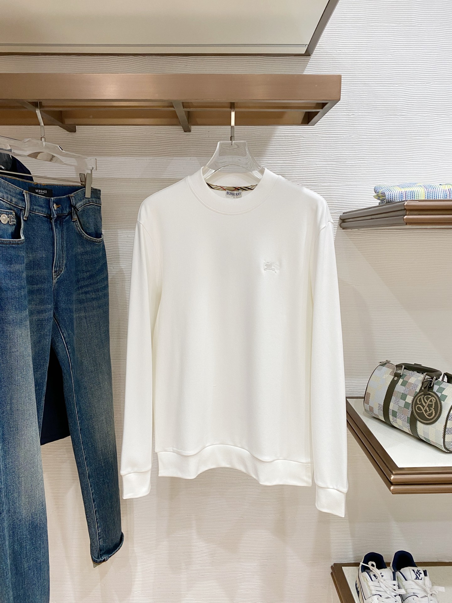 Burberry Male Hoodie Black S