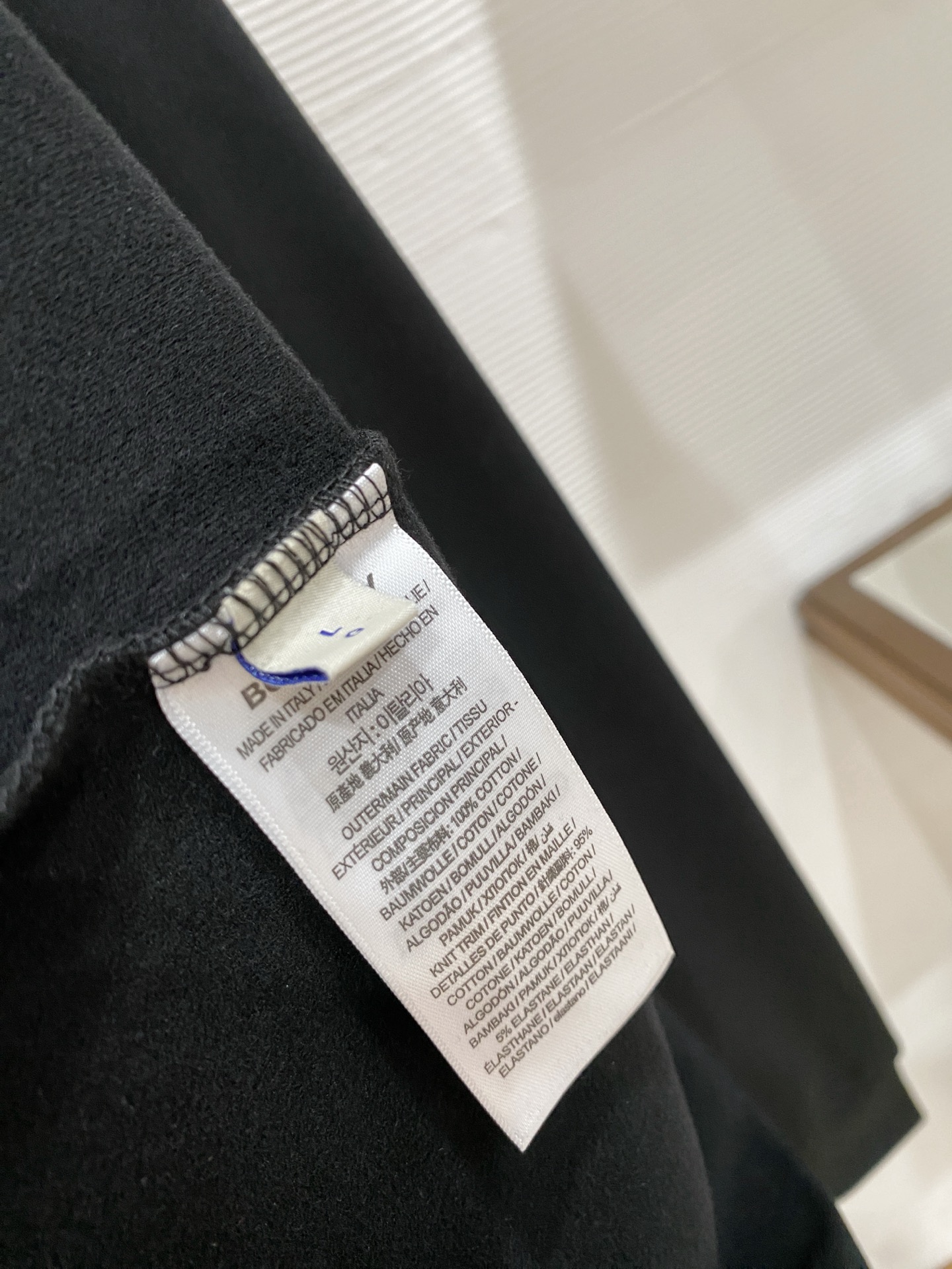 Burberry Male Hoodie Black S