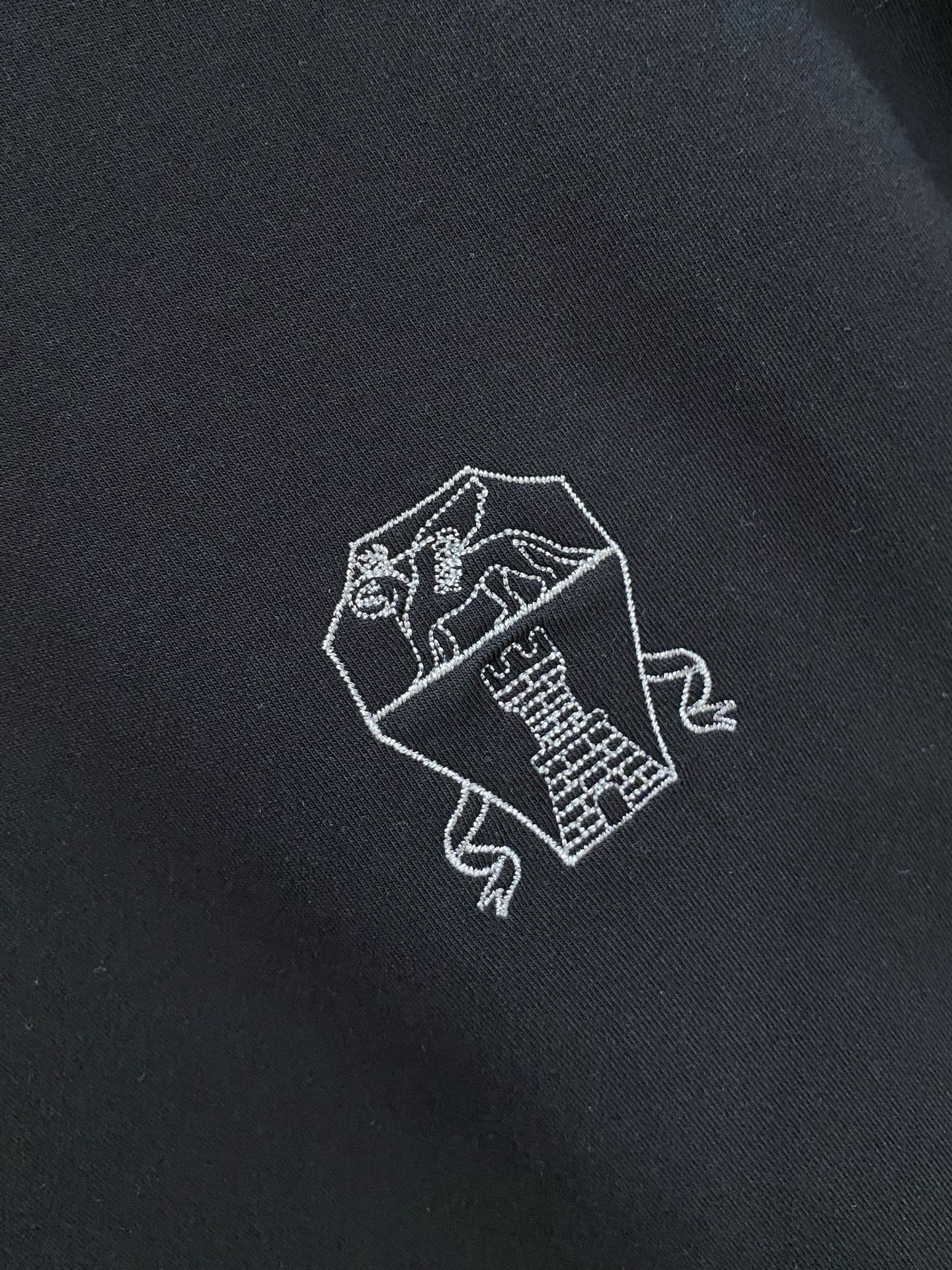 Brunello Cucinelli Male Hoodie Black S