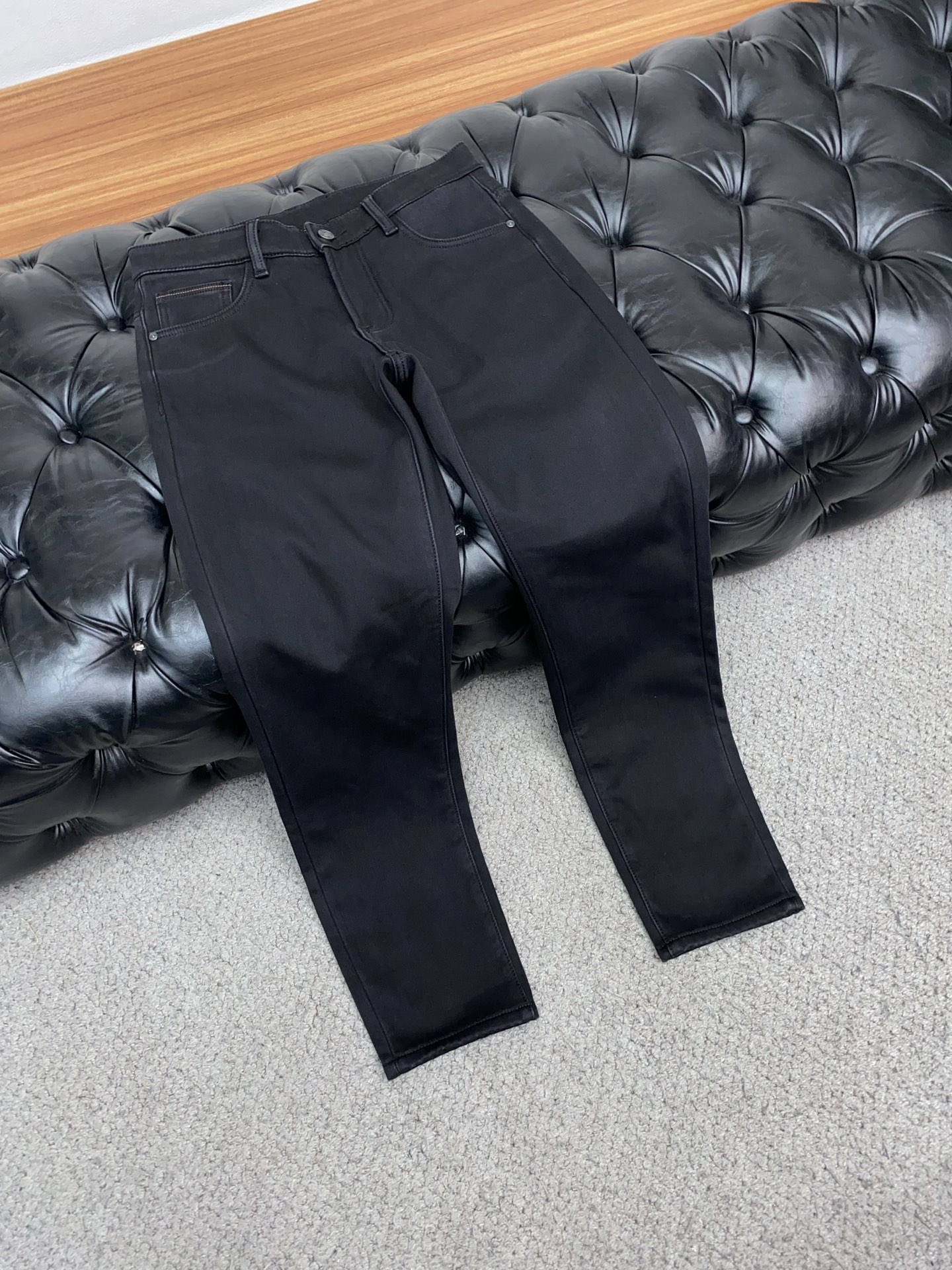 Ermenegildo Zegna Male Jeans Fleece Lined S-l